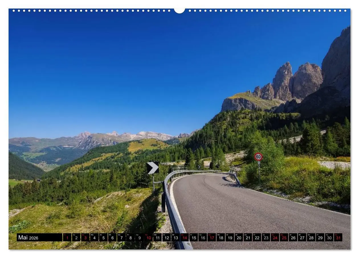 Bild: 9783516020632 | Das Grödner Tal - Im Herzen der Dolomiten (Wandkalender 2026 DIN A2...