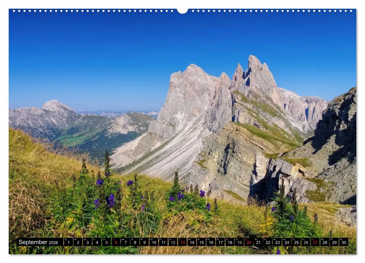 Bild: 9783516020632 | Das Grödner Tal - Im Herzen der Dolomiten (Wandkalender 2026 DIN A2...