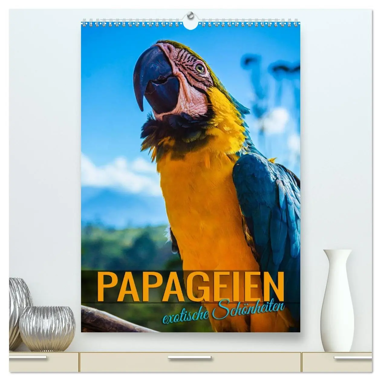 Cover: 9783516330632 | Papageien - exotische Schönheiten (hochwertiger Premium...