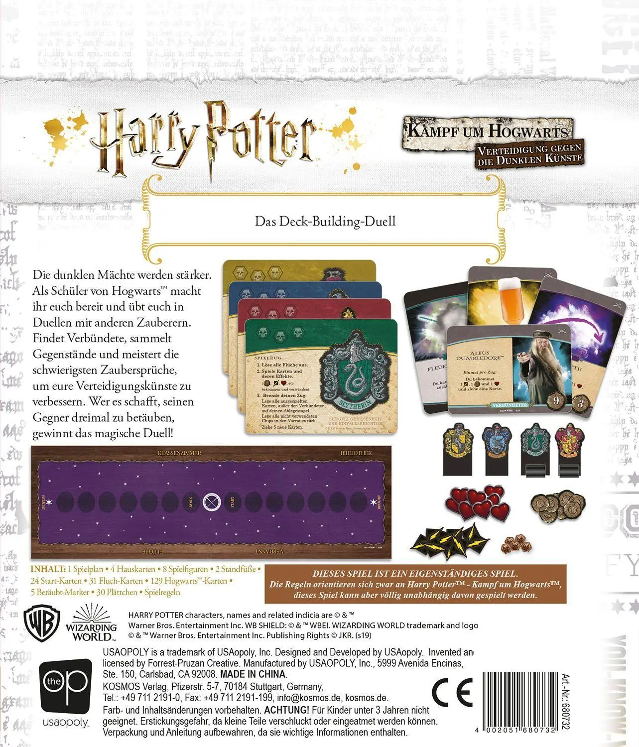 Bild: 4002051680732 | Harry Potter - Verteidigung gegen die dunklen Künste | Spiel | 680732