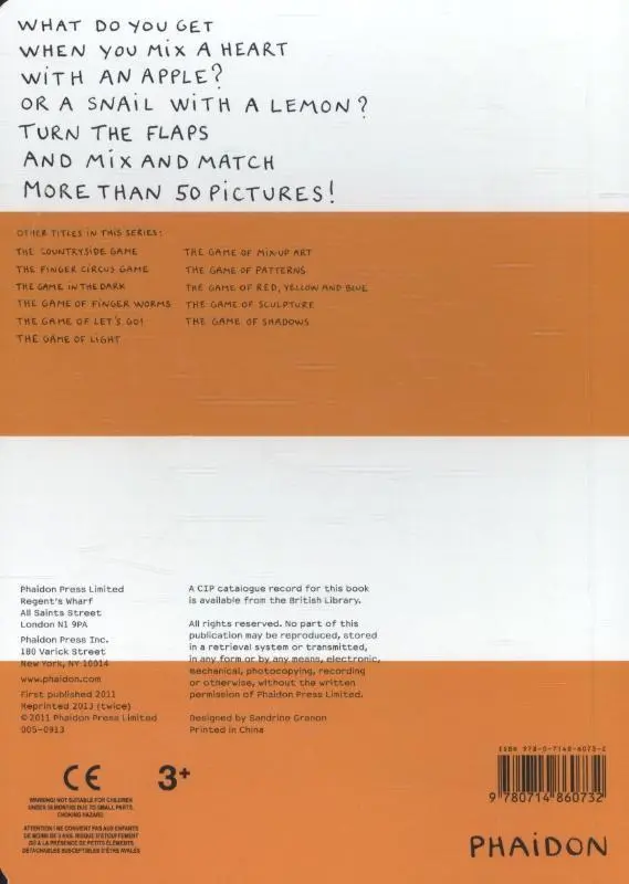 Rückseite: 9780714860732 | The Game of Mix and Match | Hervé Tullet | Buch | 14 S. | Englisch