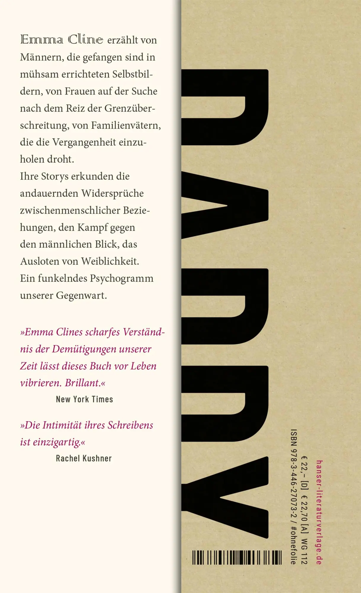 Bild: 9783446270732 | Daddy | Storys | Emma Cline | Buch | 256 S. | Deutsch | 2021