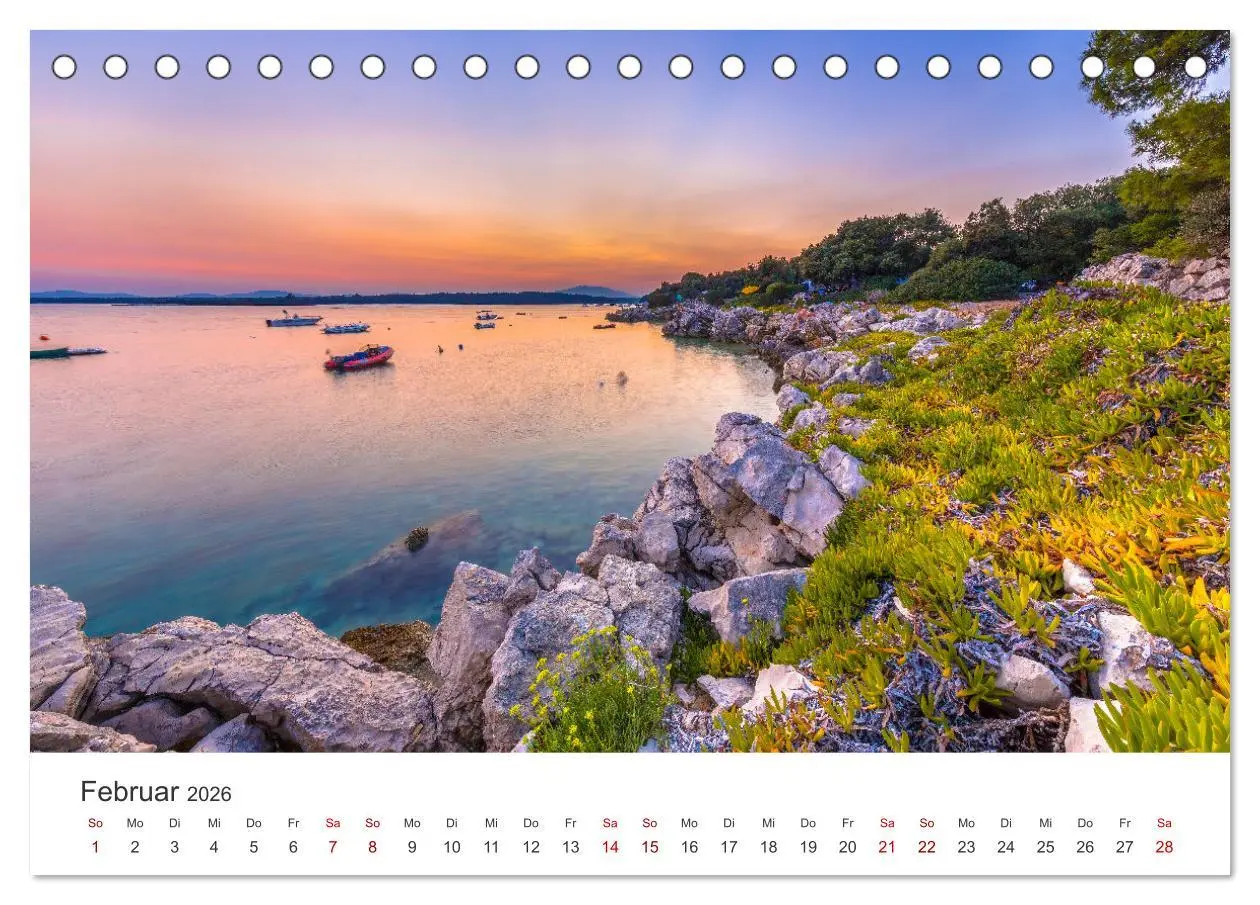 Bild: 9783457540732 | Genussmomente Kroatien (Tischkalender 2026 DIN A5 quer), CALVENDO...