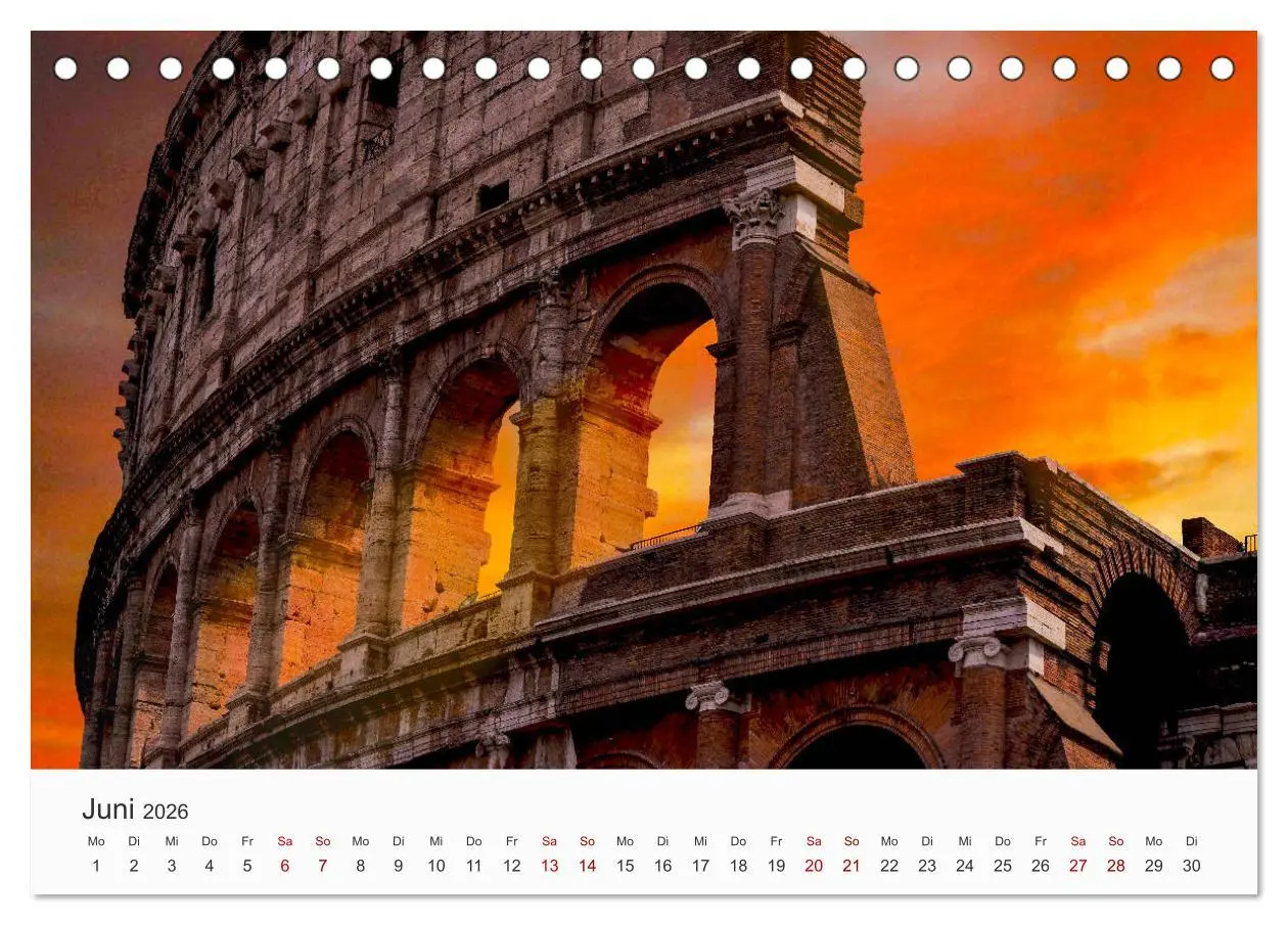Bild: 9783457780732 | Italien - Südeuropa (Tischkalender 2026 DIN A5 quer), CALVENDO...