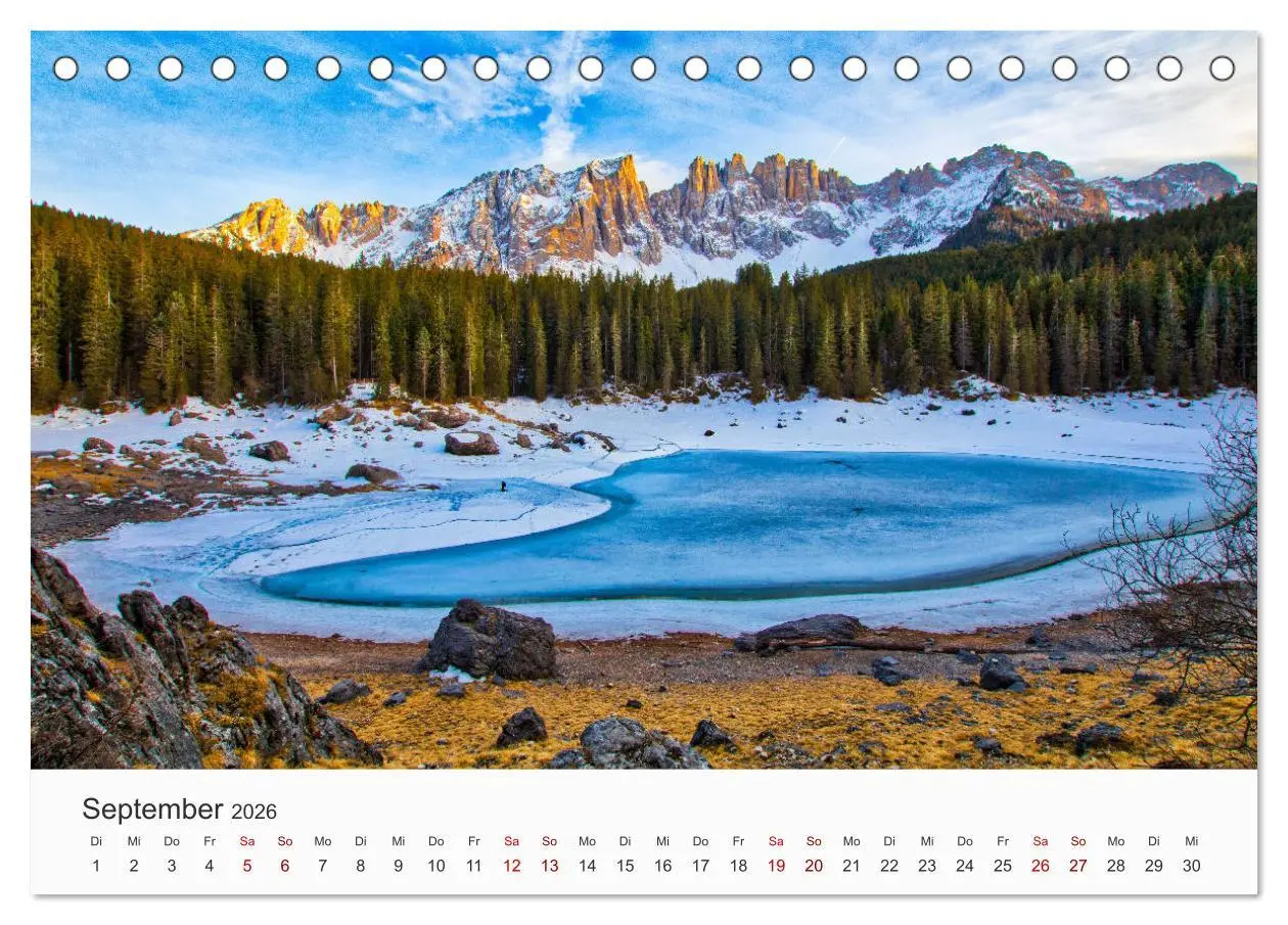 Bild: 9783457780732 | Italien - Südeuropa (Tischkalender 2026 DIN A5 quer), CALVENDO...