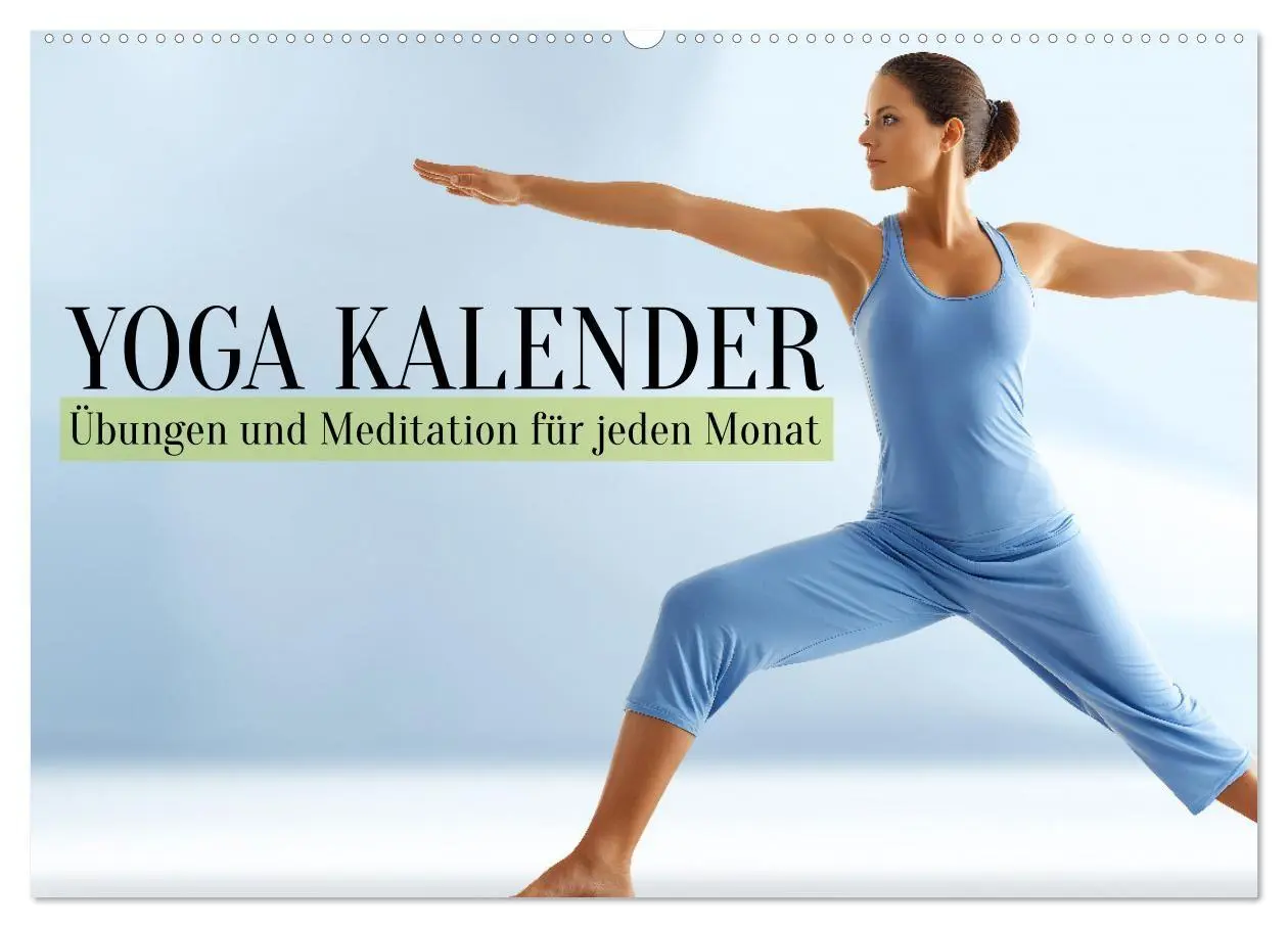 Cover: 9783516700732 | Yoga Kalender - Übungen und Meditation für jeden Monat...