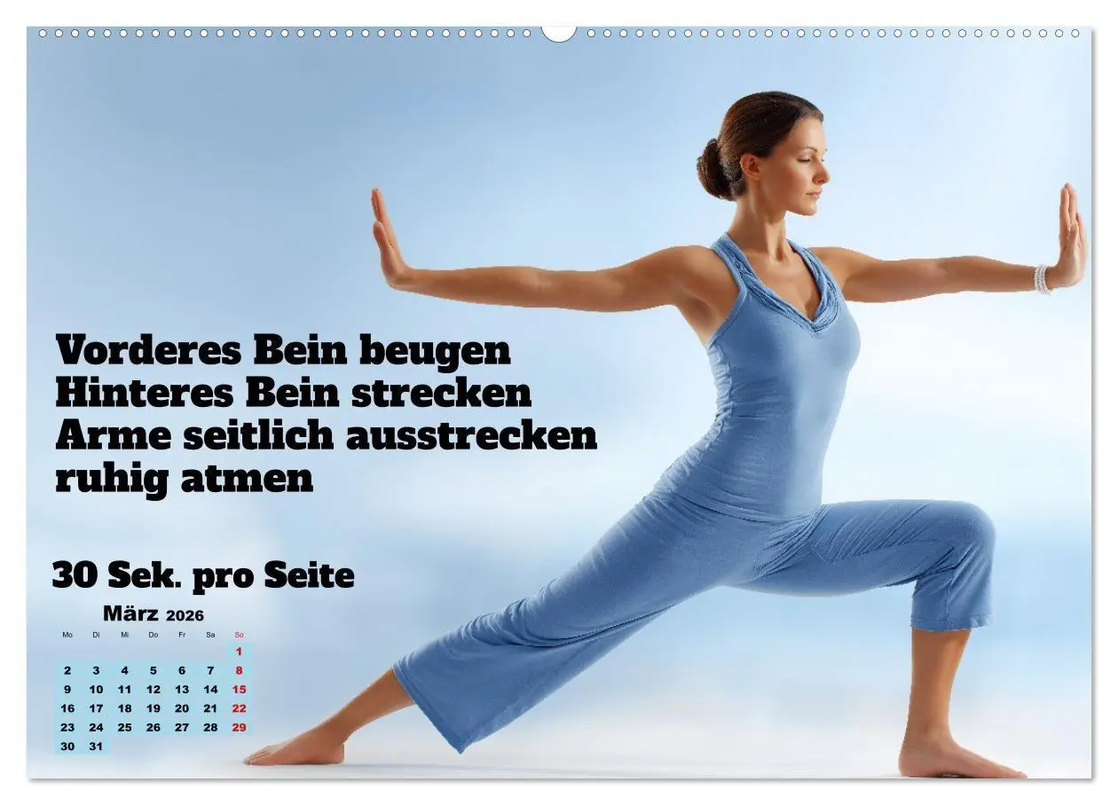 Bild: 9783516700732 | Yoga Kalender - Übungen und Meditation für jeden Monat...