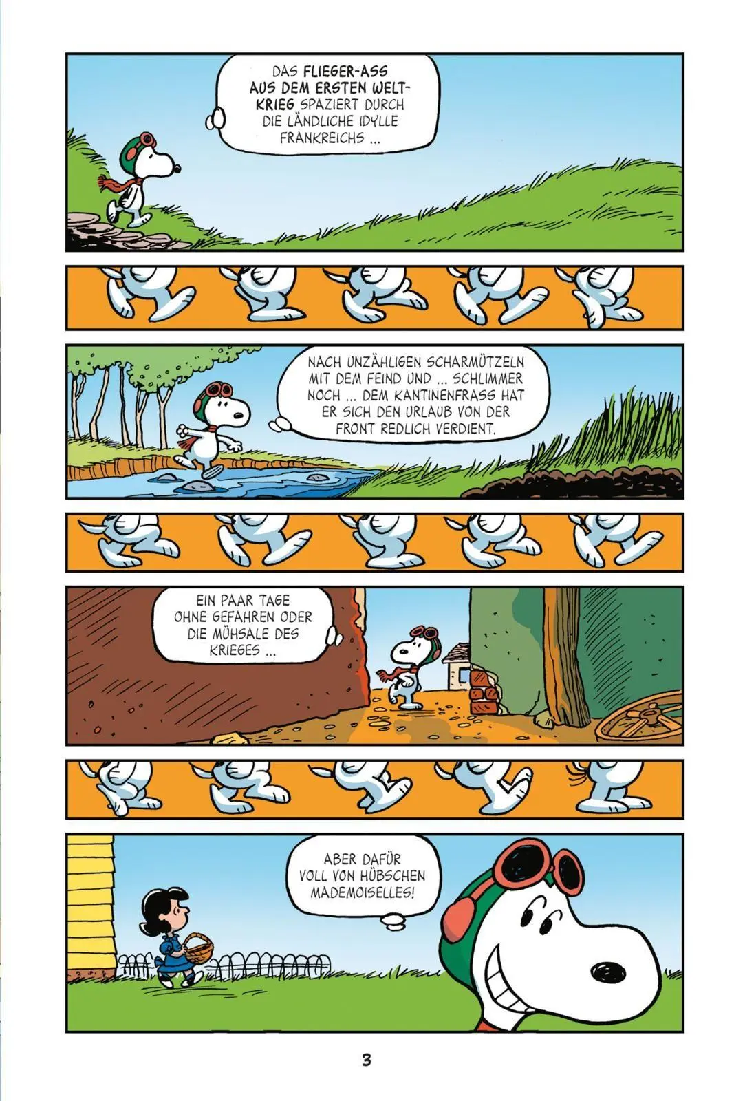 Bild: 9783551800732 | Peanuts für Kids - Neue Abenteuer 3: Snoopy, das Flieger-Ass | Schulz