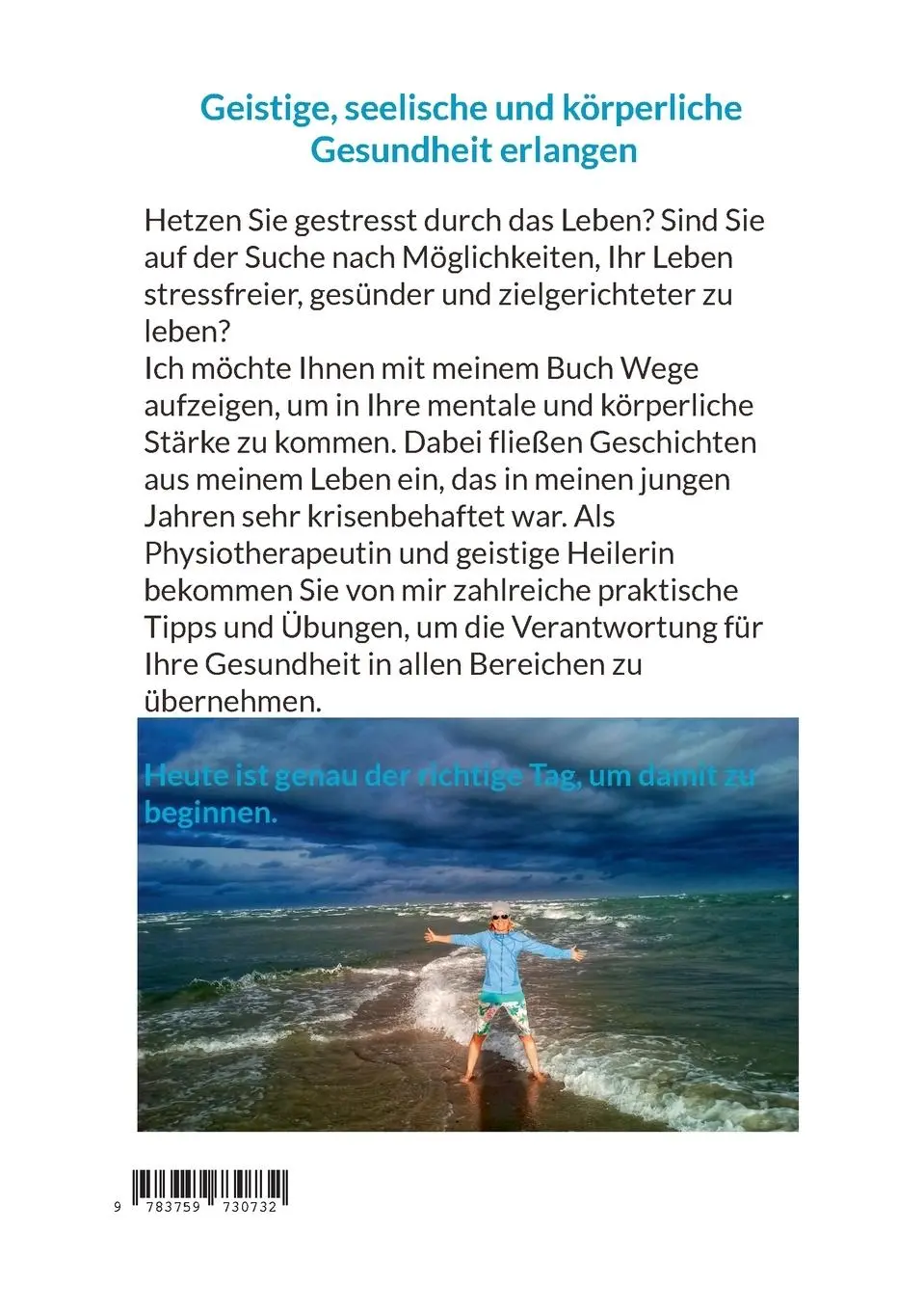 Rückseite: 9783759730732 | Du bist dein Heiler | Claudia S. | Taschenbuch | Paperback | 96 S.
