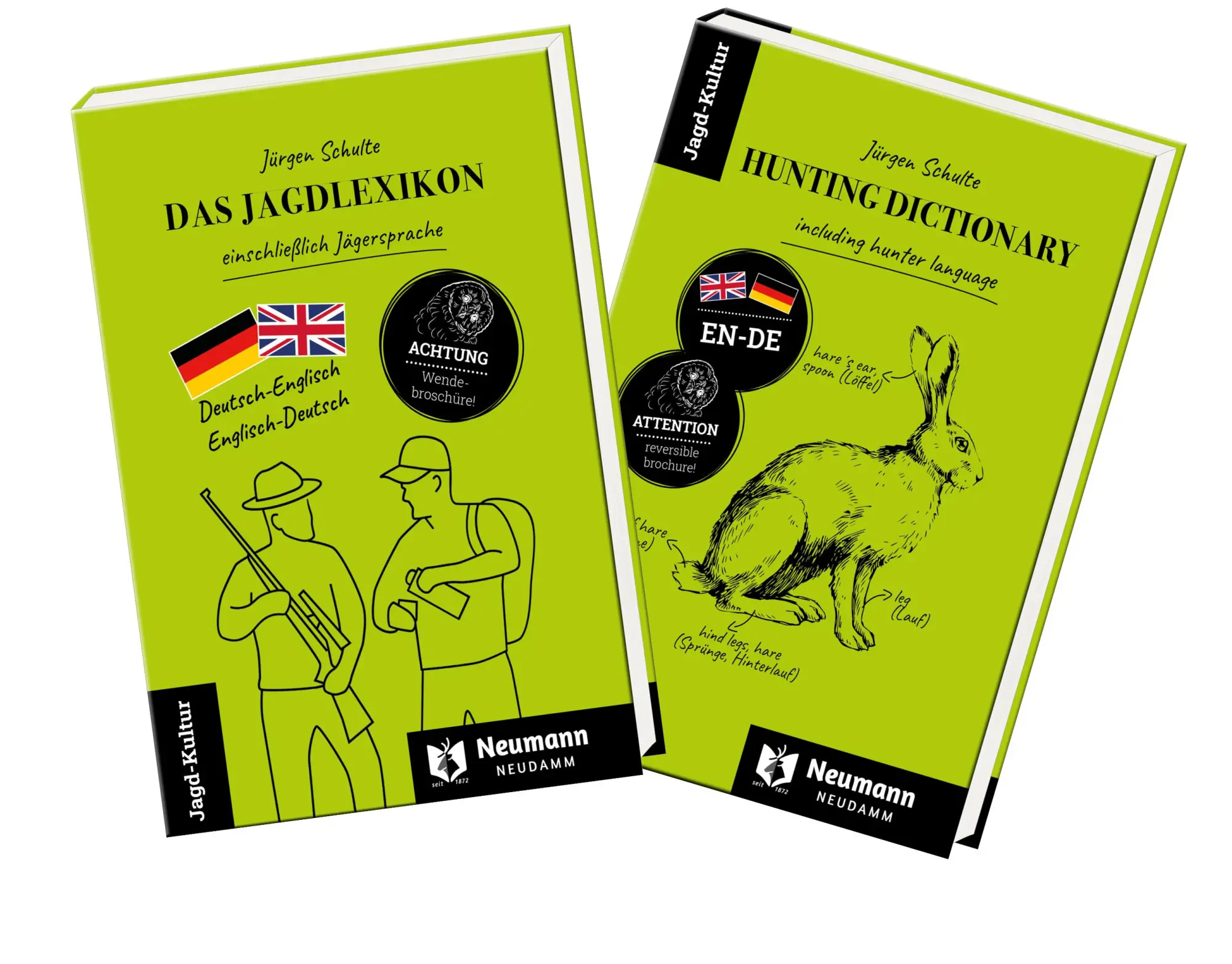 Cover: 9783788820732 | Das Jagdlexikon DE-EN - EN-DE / HUNTING DICTIONARY | Jürgen Schulte