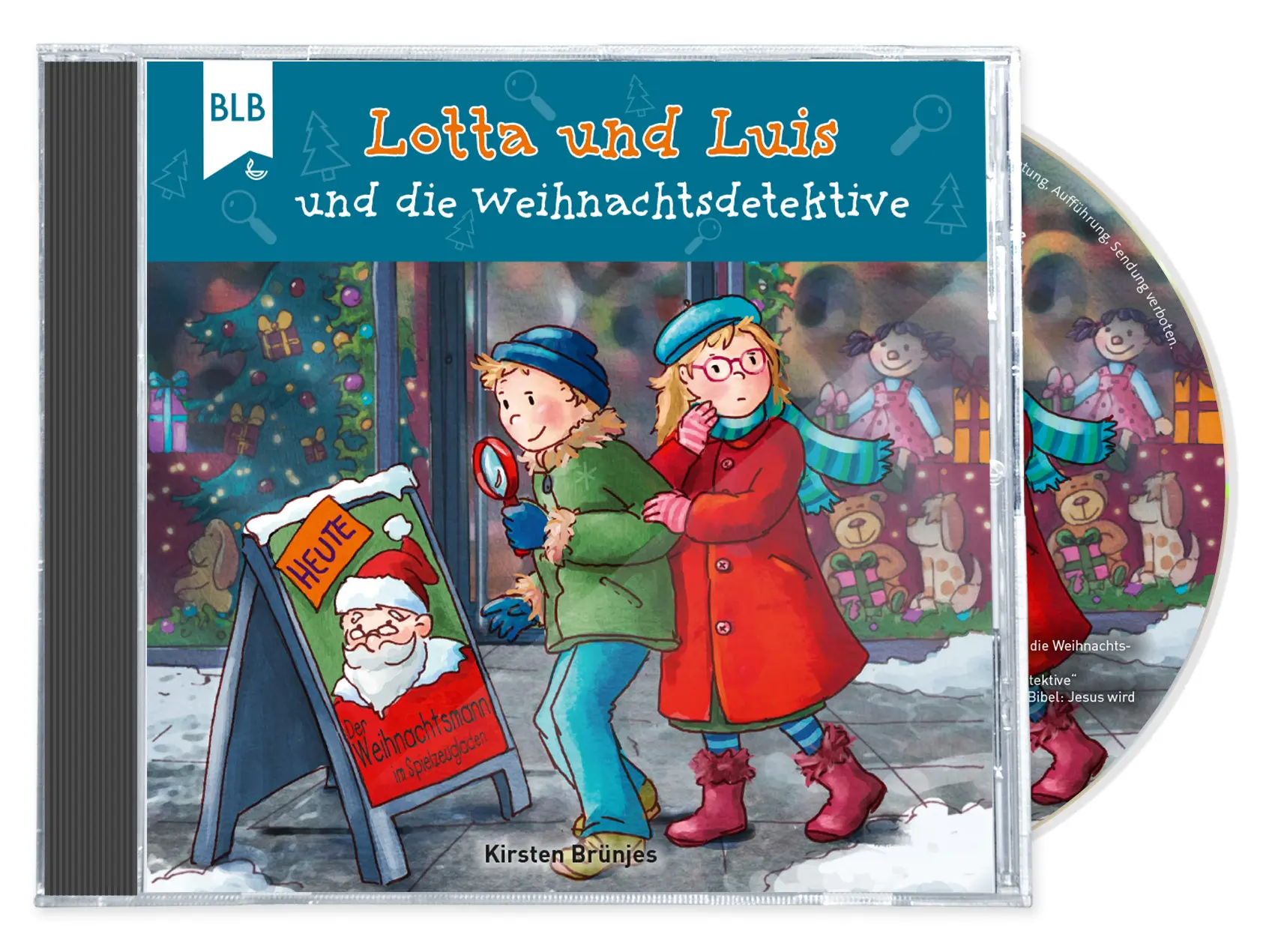 Cover: 9783955680732 | Lotta und Luis und die Weihnachtsdetektive (CD) | Kirsten Brünjes | CD