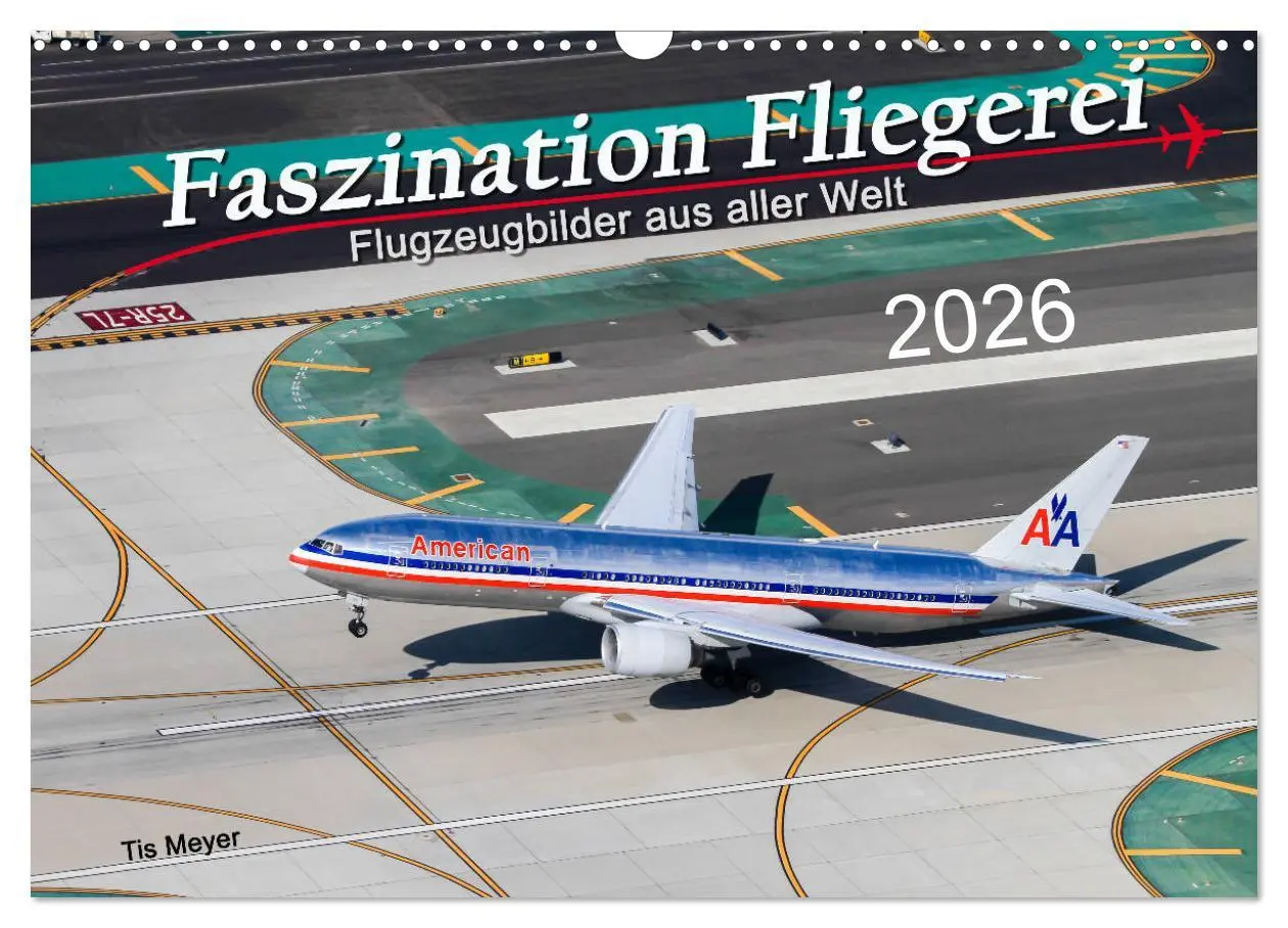 Cover: 9783457840832 | Faszination Fliegerei (Wandkalender 2026 DIN A3 quer), CALVENDO...