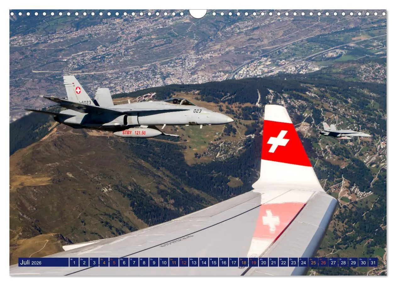 Bild: 9783457840832 | Faszination Fliegerei (Wandkalender 2026 DIN A3 quer), CALVENDO...
