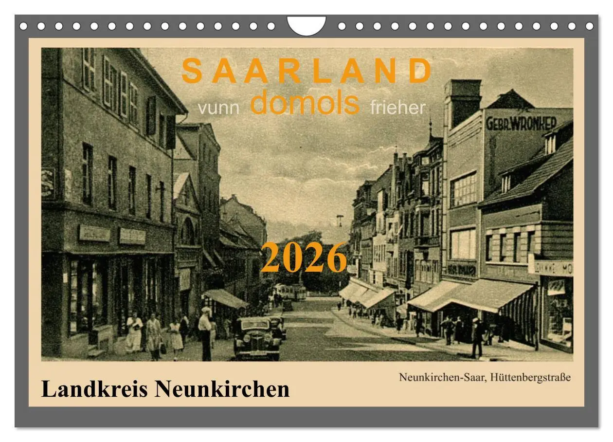 Cover: 9783516000832 | Saarland - vunn domols (frieher), Landkreis Neunkirchen...