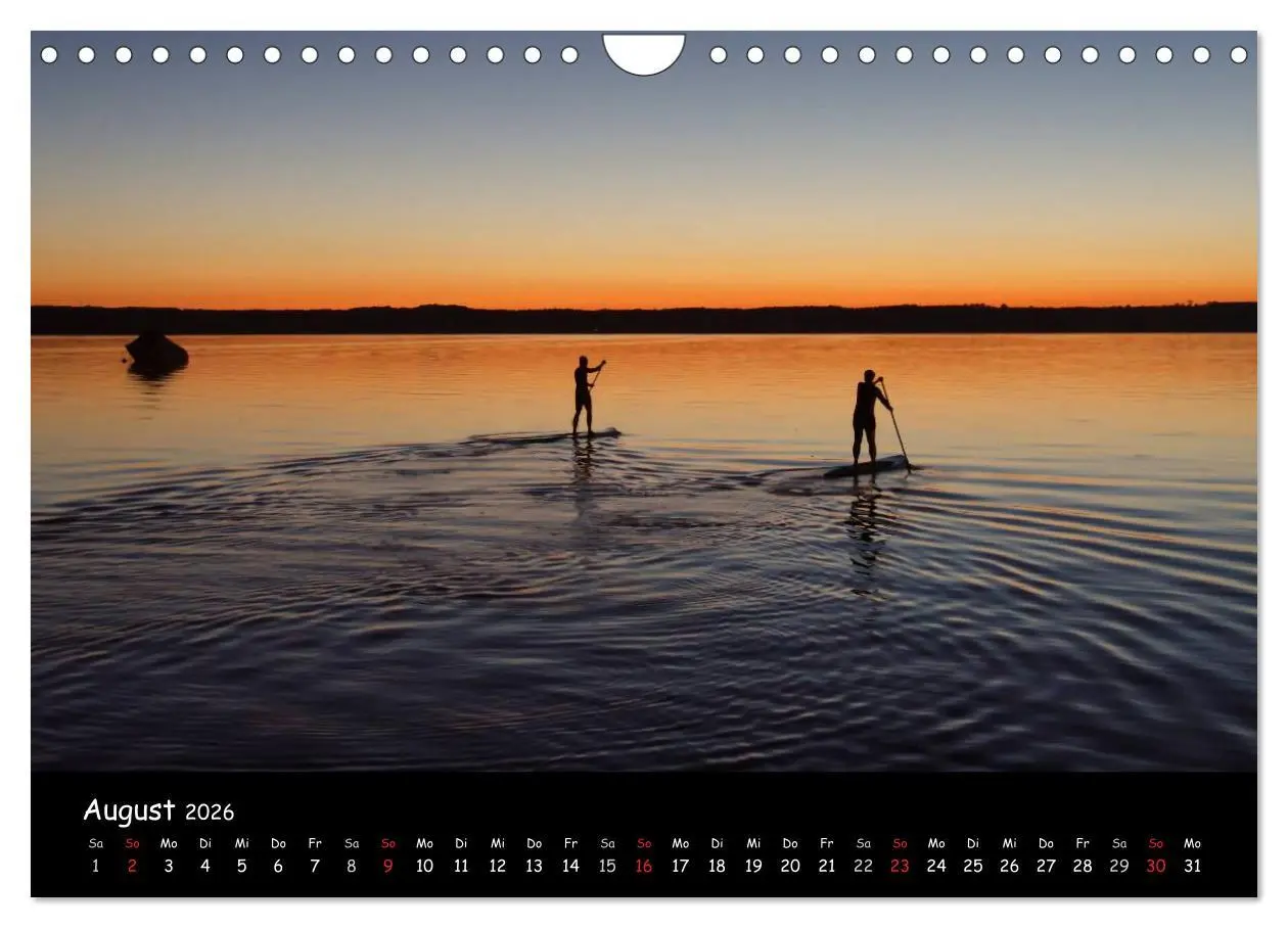 Bild: 9783516170832 | Starnberger See - Silent Moments (Wandkalender 2026 DIN A4 quer),...