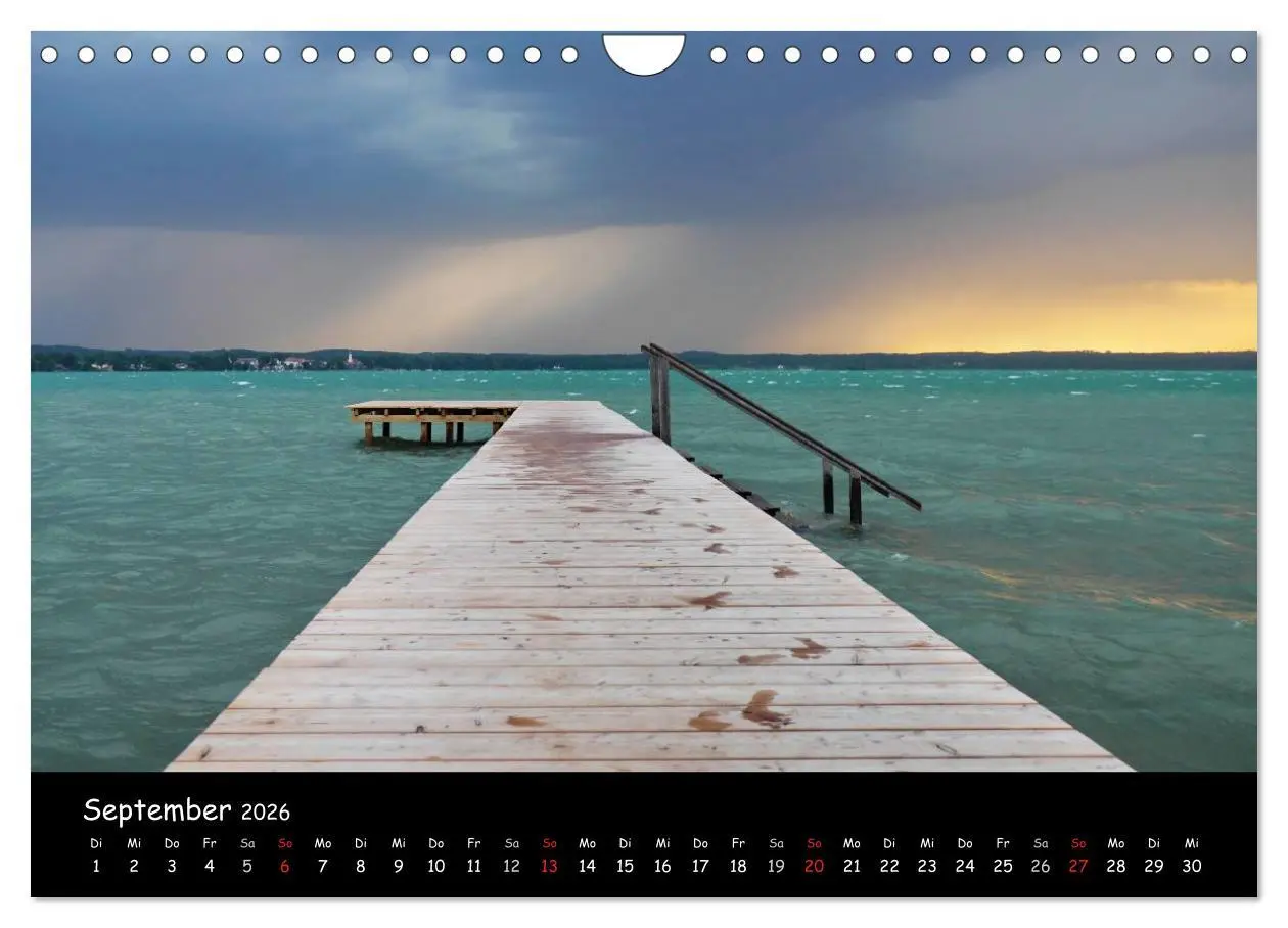 Bild: 9783516170832 | Starnberger See - Silent Moments (Wandkalender 2026 DIN A4 quer),...