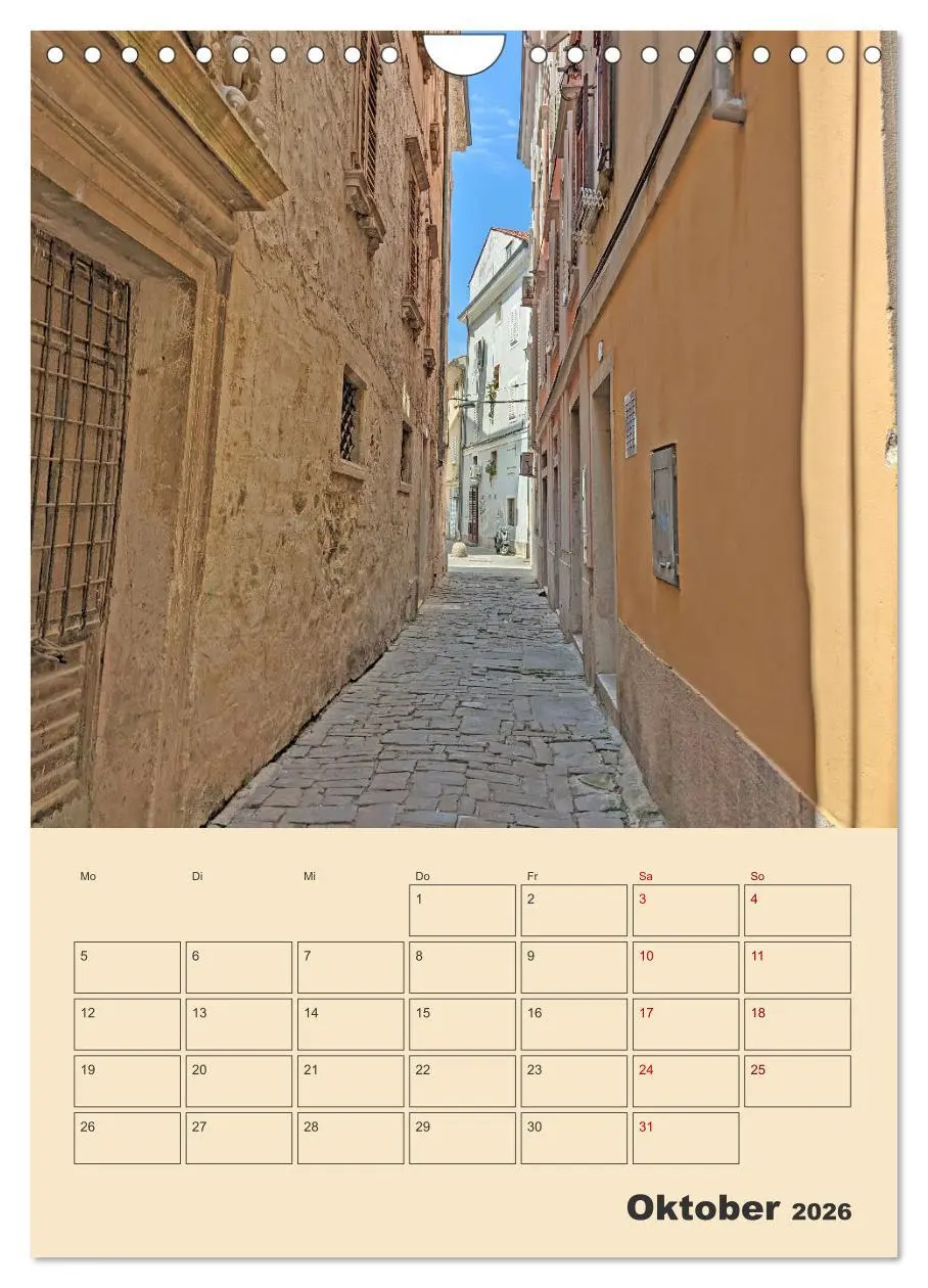 Bild: 9783516310832 | Piran, Sloweniens Perle am Mittelmeer (Wandkalender 2026 DIN A4...