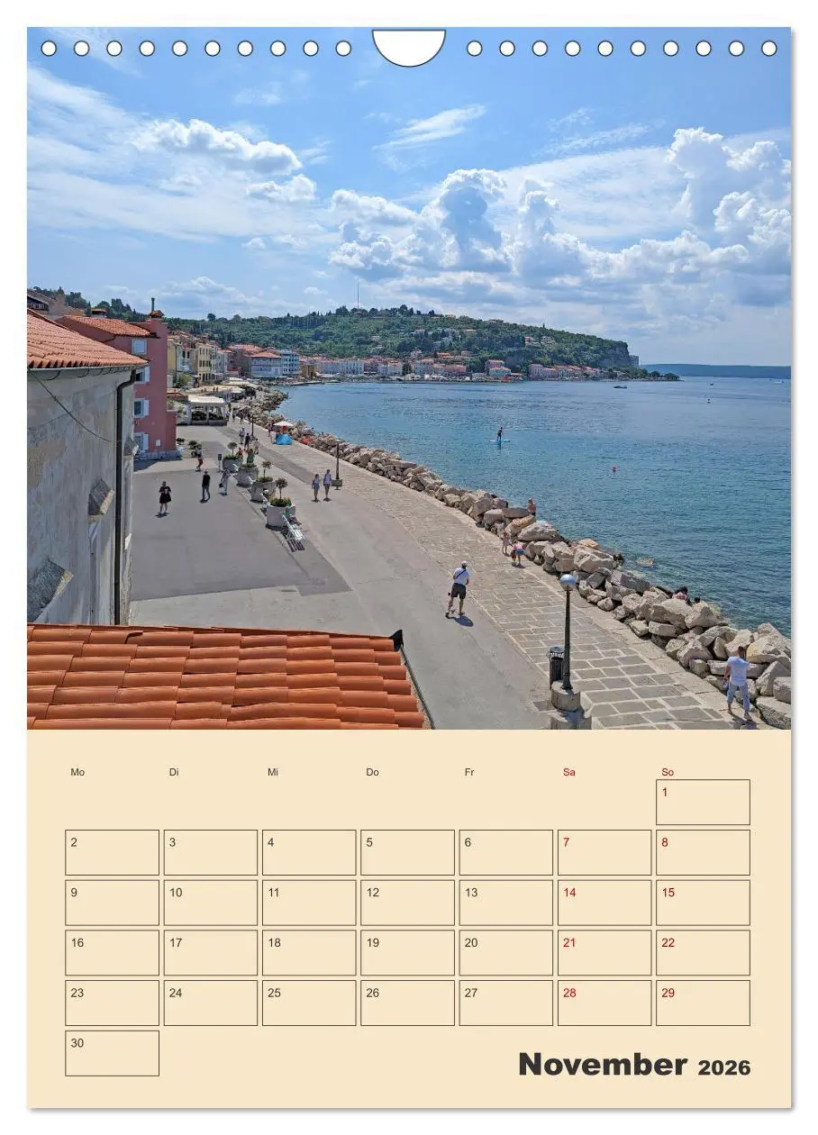 Bild: 9783516310832 | Piran, Sloweniens Perle am Mittelmeer (Wandkalender 2026 DIN A4...
