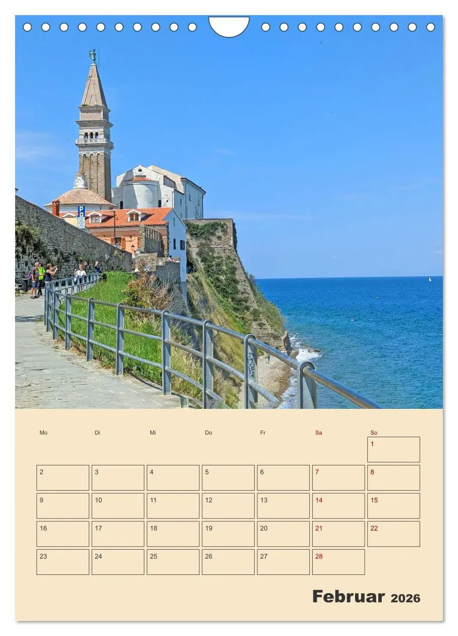 Bild: 9783516310832 | Piran, Sloweniens Perle am Mittelmeer (Wandkalender 2026 DIN A4...