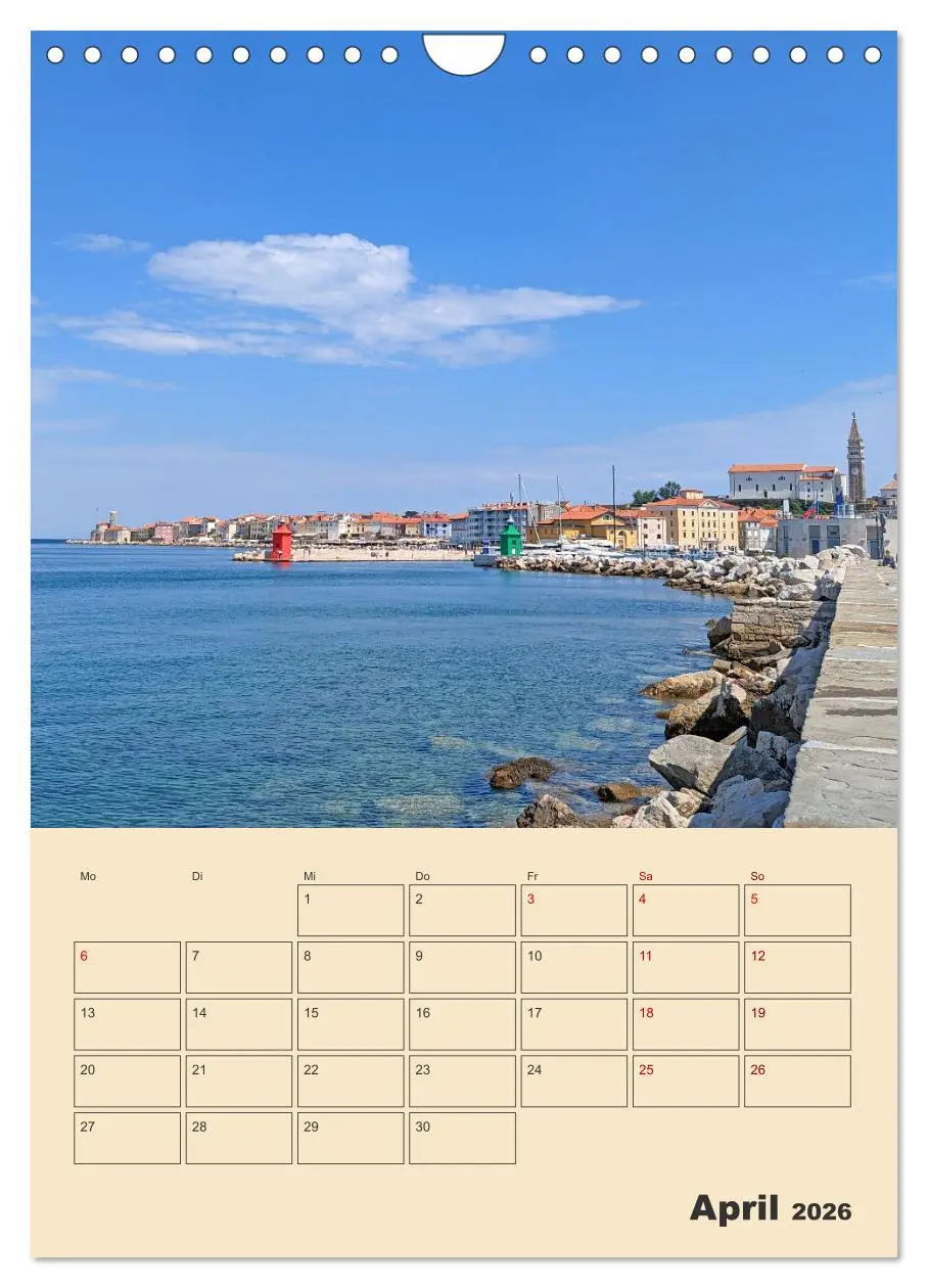 Bild: 9783516310832 | Piran, Sloweniens Perle am Mittelmeer (Wandkalender 2026 DIN A4...