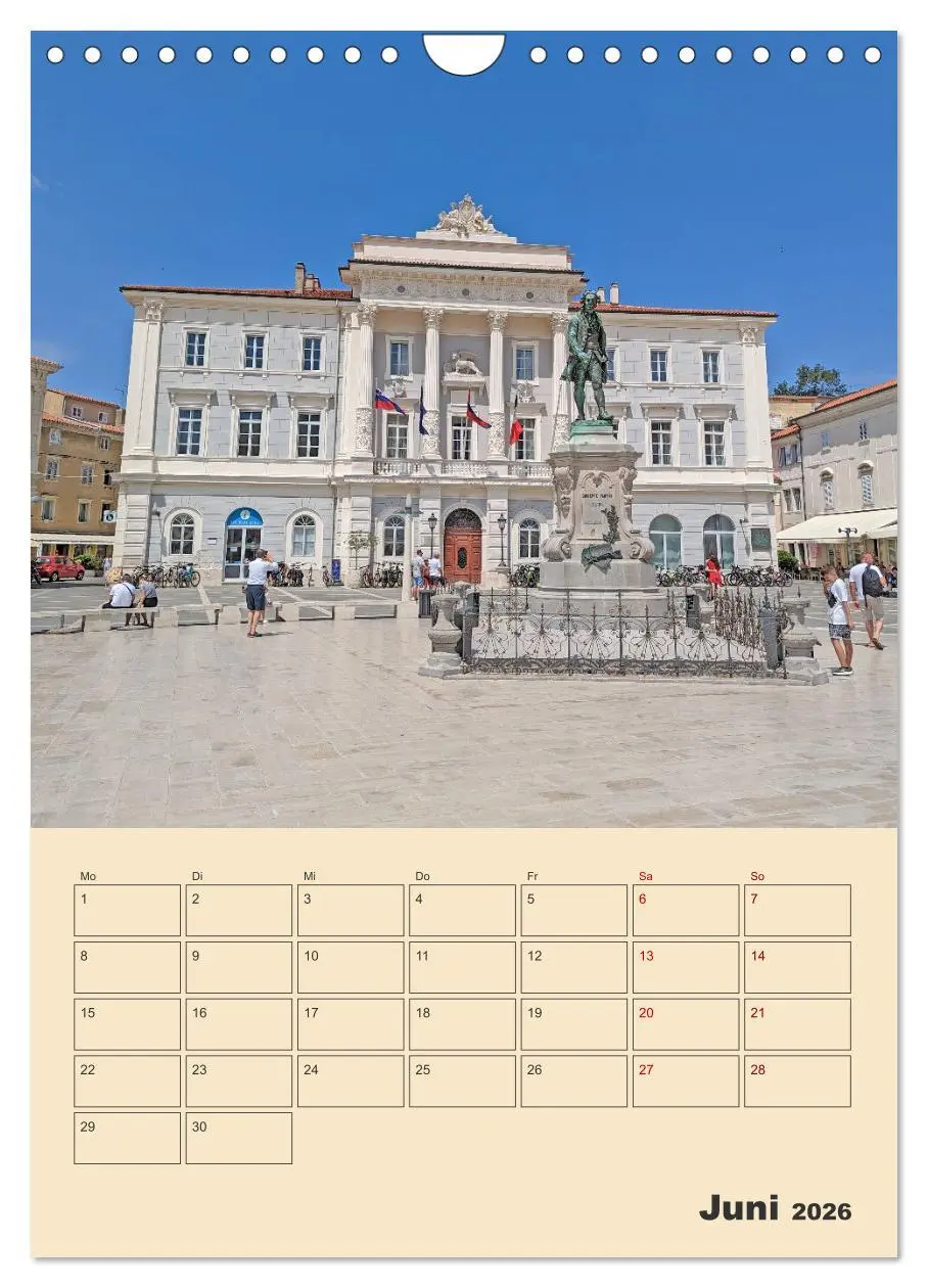 Bild: 9783516310832 | Piran, Sloweniens Perle am Mittelmeer (Wandkalender 2026 DIN A4...