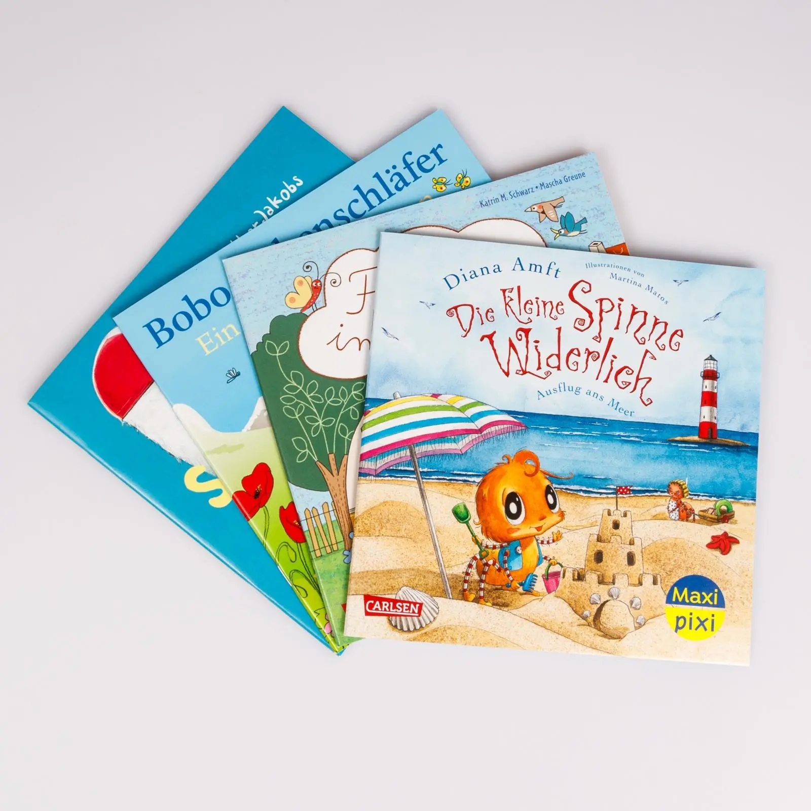 Bild: 9783551030832 | Maxi-Pixi-4er-Set 119: Schöne Ferien! (4x1 Exemplar) | Diverse | Box