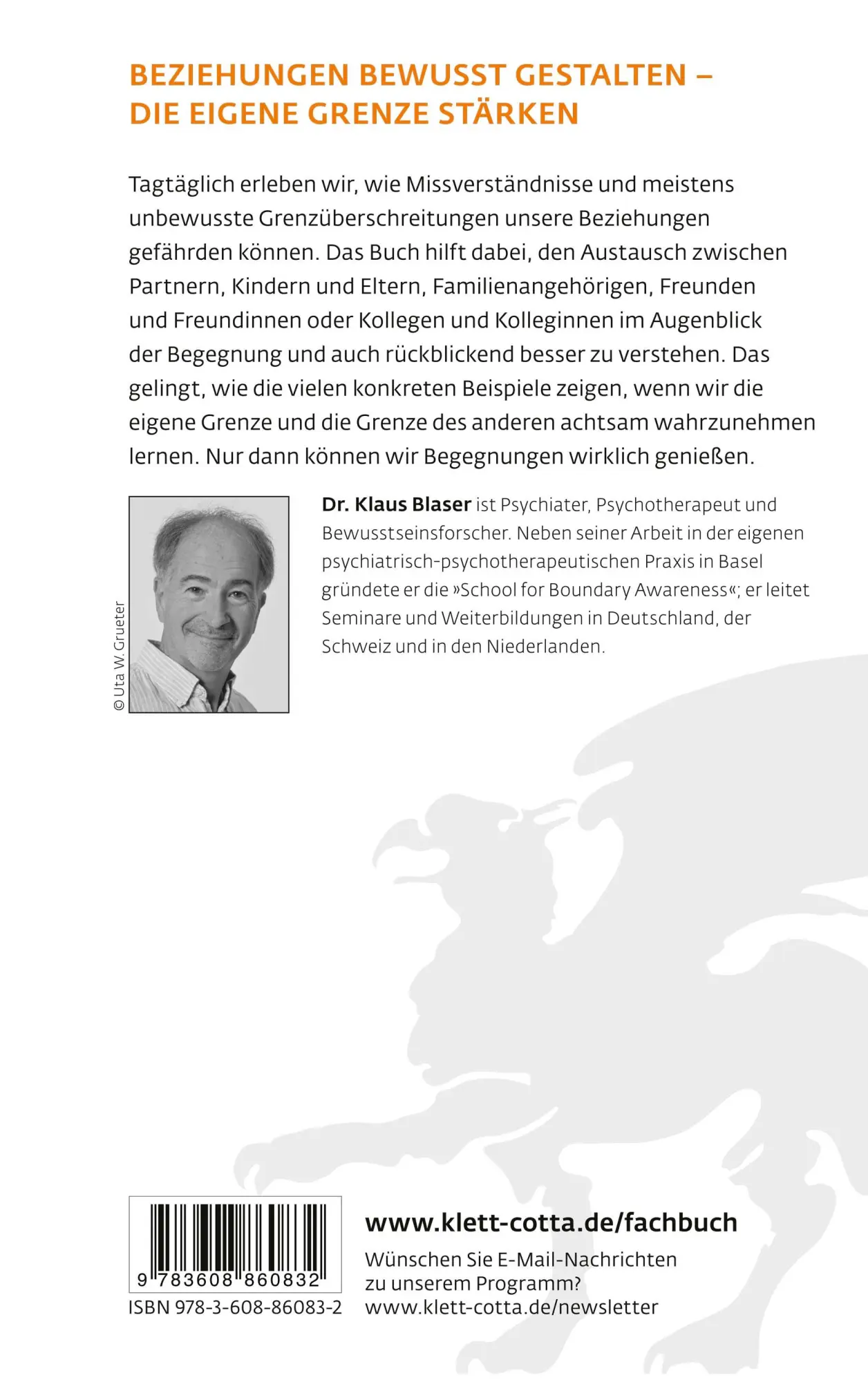 Rückseite: 9783608860832 | So bin ich - und du bist anders (Fachratgeber Klett-Cotta, Bd.) | Buch