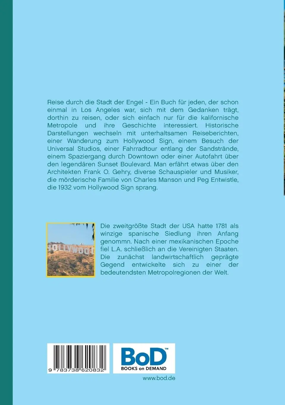 Rückseite: 9783738620832 | Reise durch die Stadt der Engel | Geschichte(n) aus Los Angeles | Buch