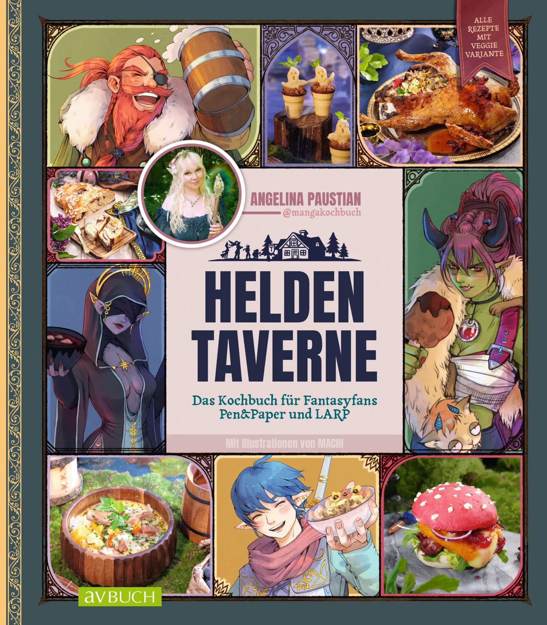 Cover: 9783991830832 | HELDENTAVERNE | Das Kochbuch für Fantasyfans, Pen &amp; Paper und LARP