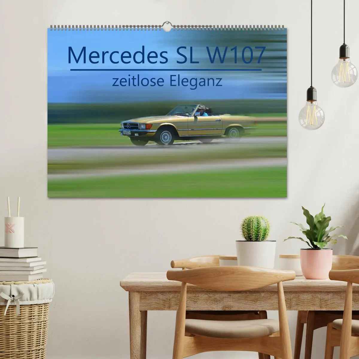 Bild: 9783457900932 | Mercedes SL W107 - zeitlose Eleganz (Wandkalender 2026 DIN A2...