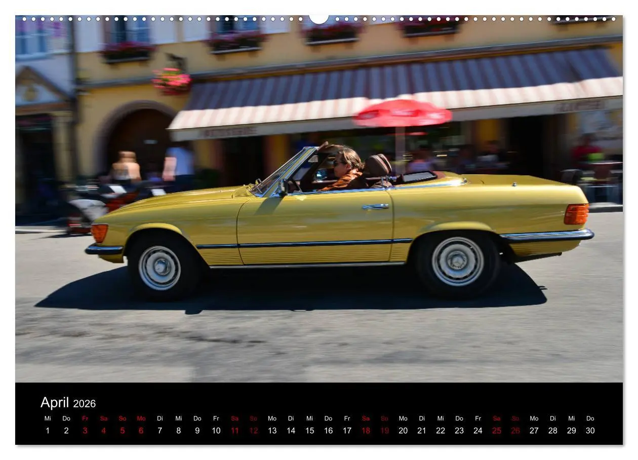 Bild: 9783457900932 | Mercedes SL W107 - zeitlose Eleganz (Wandkalender 2026 DIN A2...