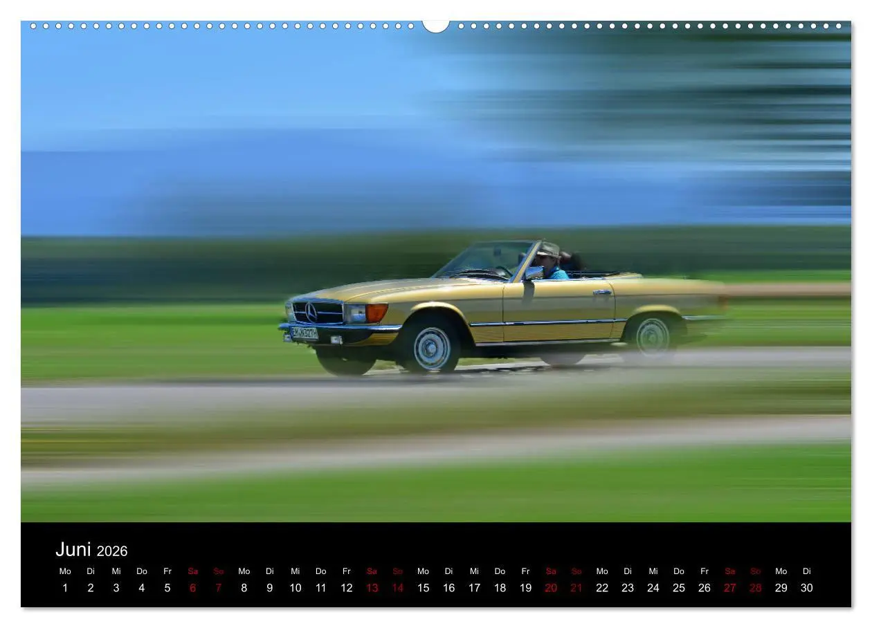 Bild: 9783457900932 | Mercedes SL W107 - zeitlose Eleganz (Wandkalender 2026 DIN A2...