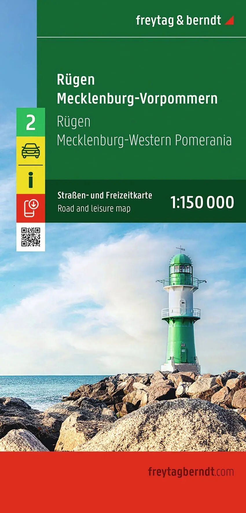 Cover: 9783707920932 | Rügen - Mecklenburg-Vorpommern, Straßen- und Freizeitkarte...