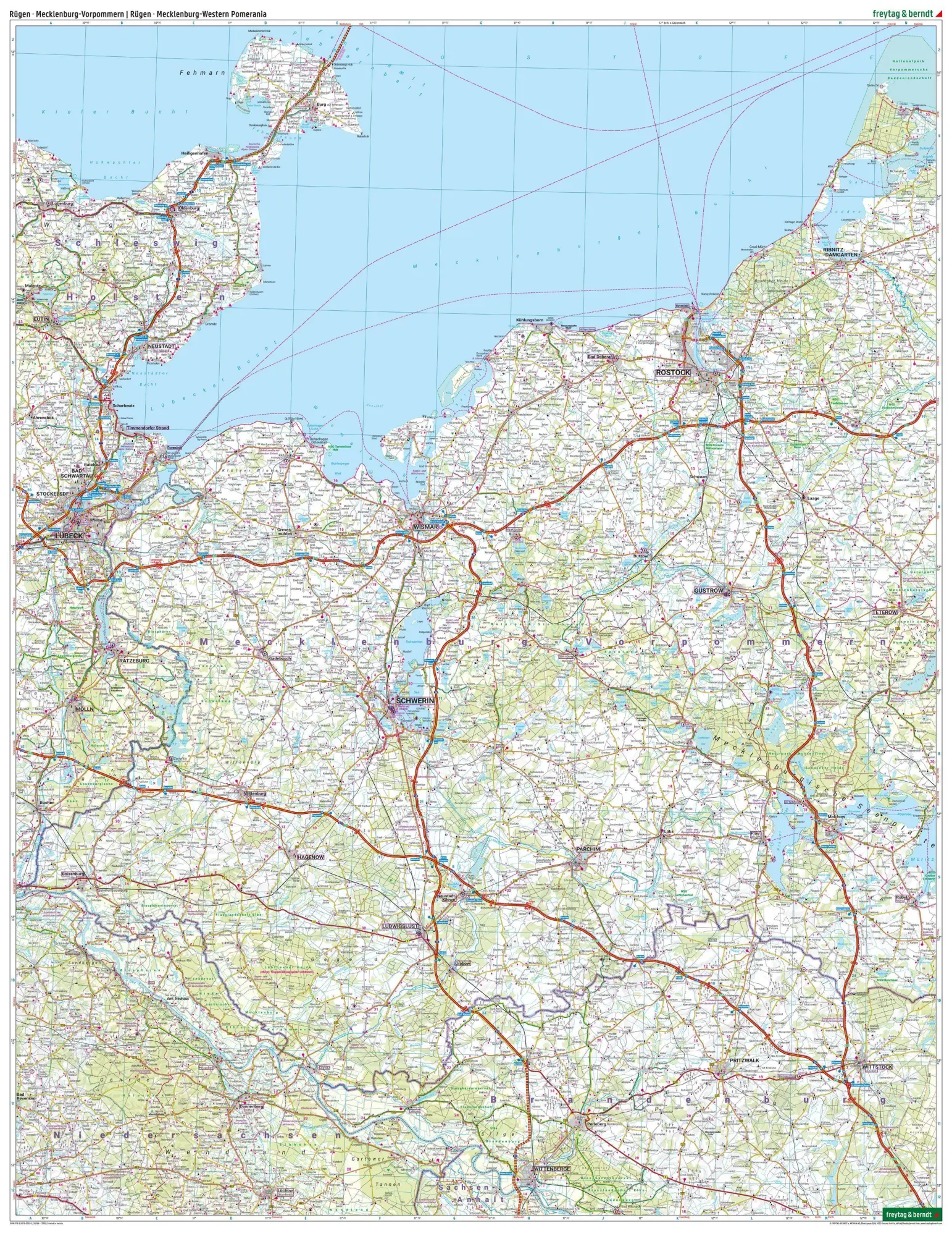 Bild: 9783707920932 | Rügen - Mecklenburg-Vorpommern, Straßen- und Freizeitkarte...