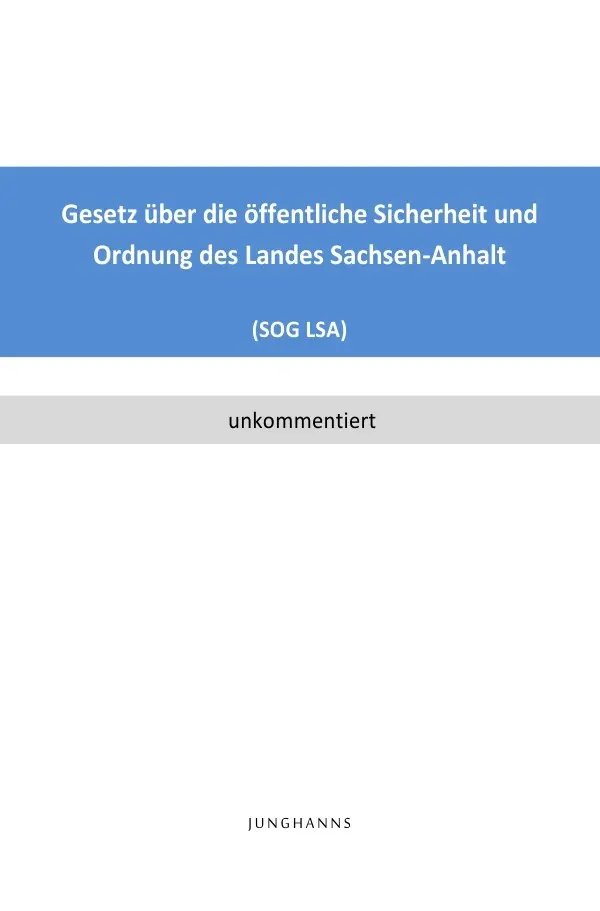 Cover: 9783746770932 | Gesetz über die öffentliche Sicherheit und Ordnung des Landes...