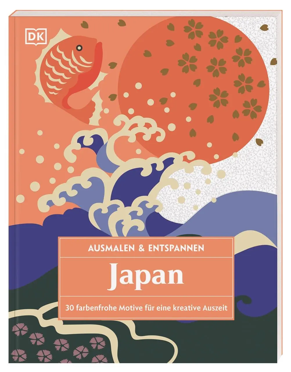 Cover: 9783831050932 | Ausmalen &amp; Entspannen. Japan | DK Verlag | Taschenbuch | 72 S. | 2025