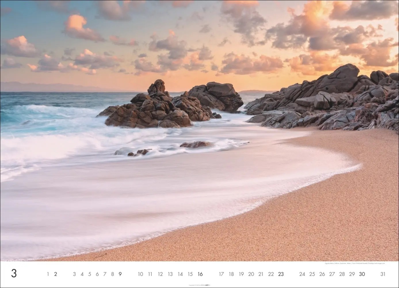 Bild: 9783839900932 | Das Meer Kalender 2025 | Kalender | Spiralbindung | Deutsch | 2025