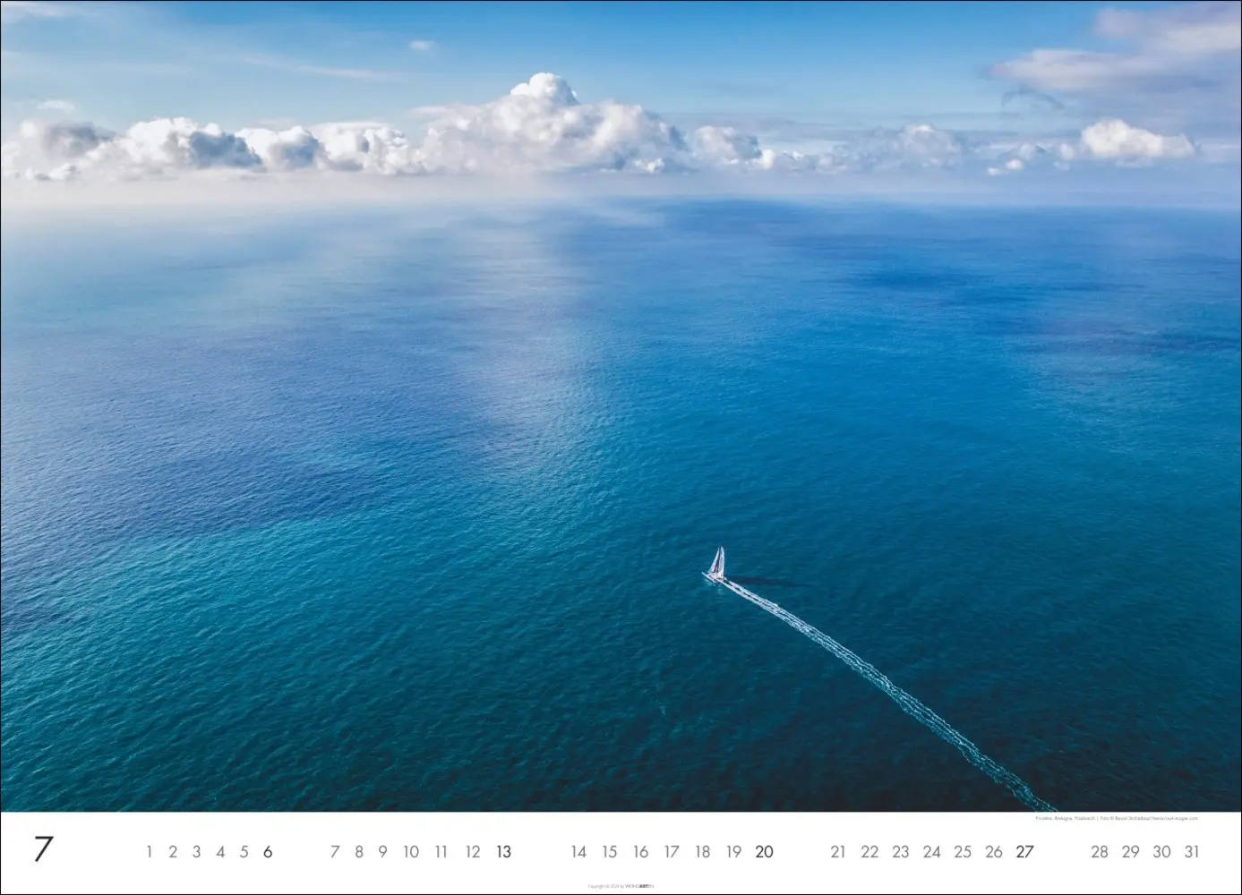Bild: 9783839900932 | Das Meer Kalender 2025 | Kalender | Spiralbindung | Deutsch | 2025