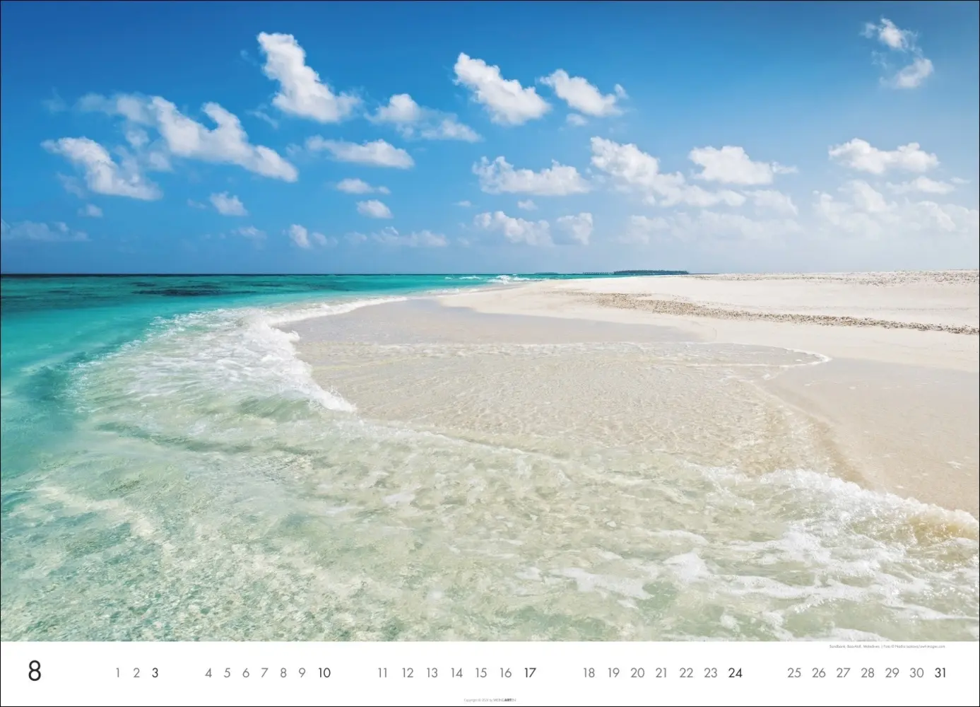 Bild: 9783839900932 | Das Meer Kalender 2025 | Kalender | Spiralbindung | Deutsch | 2025