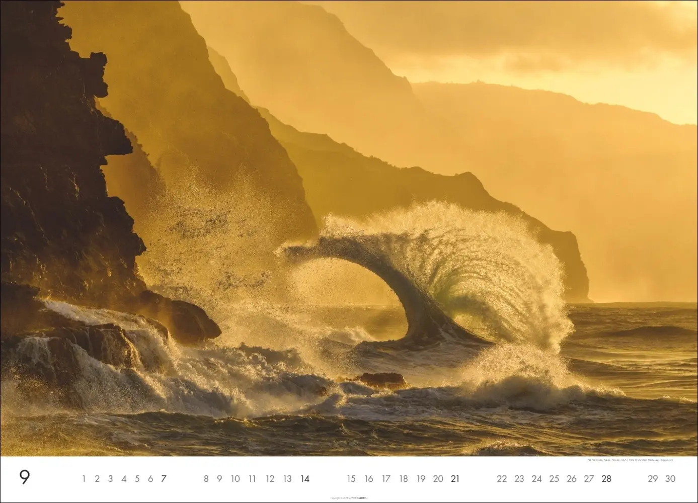 Bild: 9783839900932 | Das Meer Kalender 2025 | Kalender | Spiralbindung | Deutsch | 2025