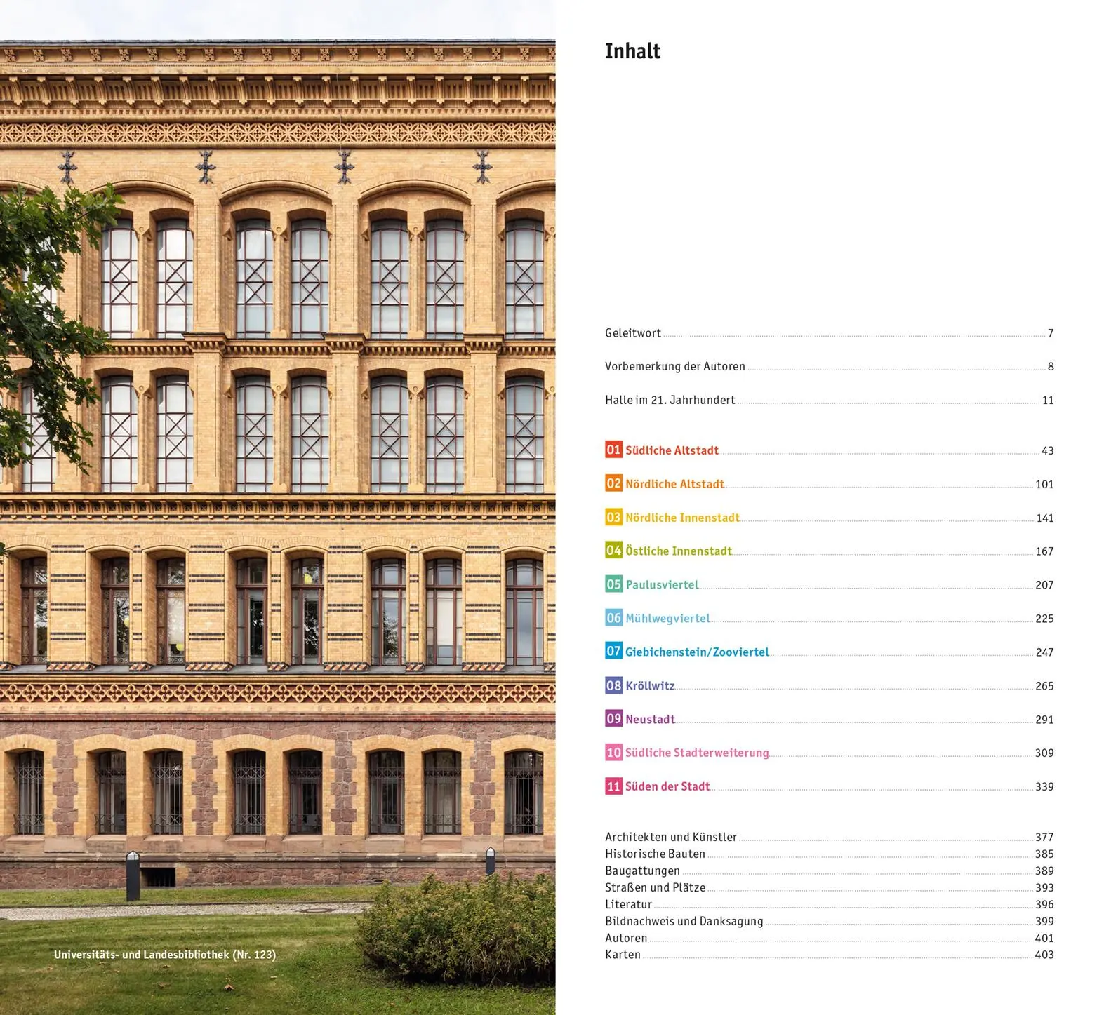 Bild: 9783869220932 | Halle an der Saale. Architekturführer | Holger Brülls (u. a.) | Buch