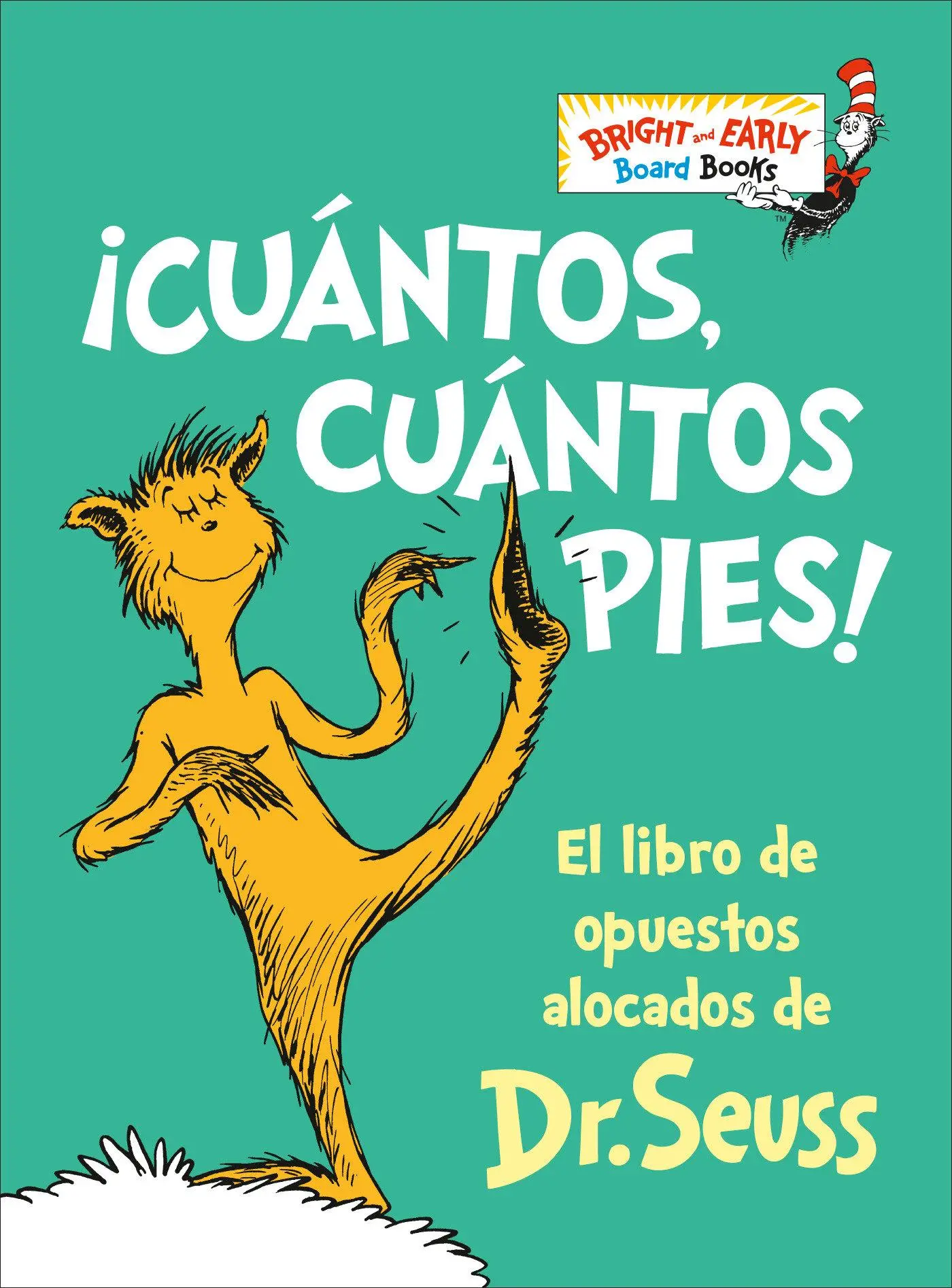 Cover: 9780593651032 | ¡Cuántos, cuántos Pies! (The Foot Book Spanish Edition) | Dr. Seuss