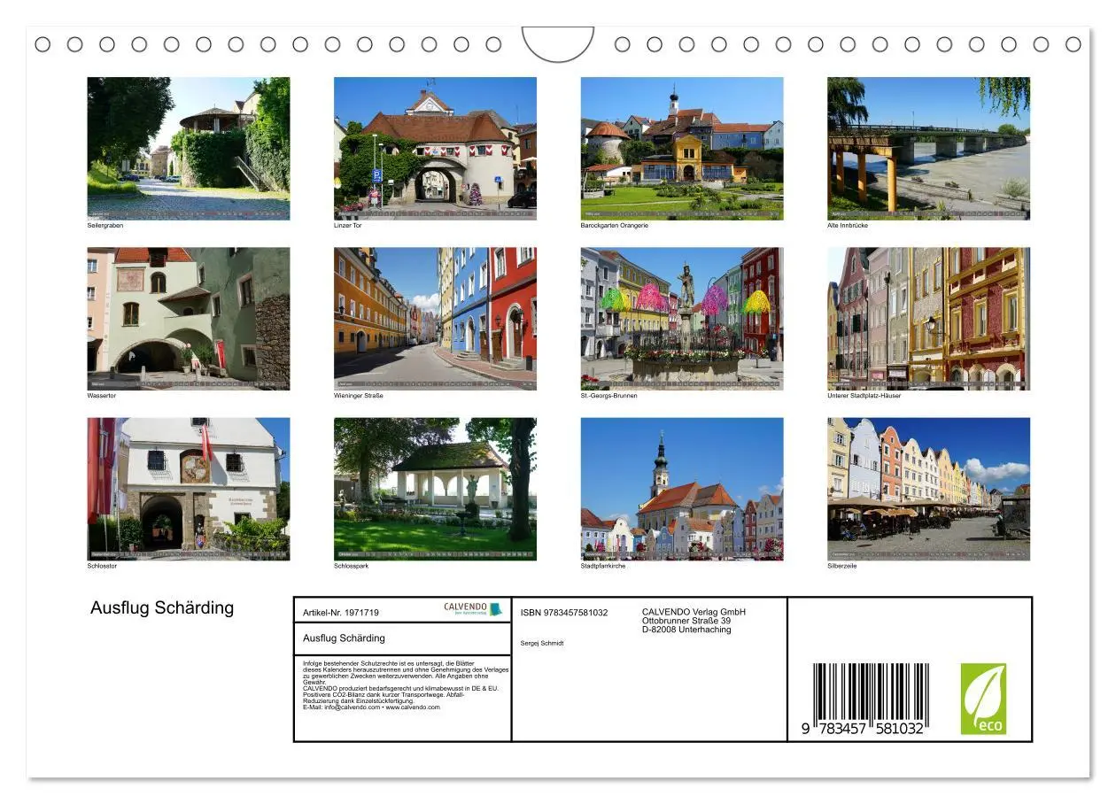 Bild: 9783457581032 | Ausflug Schärding (Wandkalender 2026 DIN A4 quer), CALVENDO...