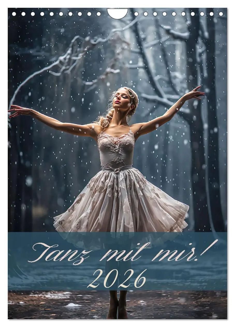 Cover: 9783516291032 | Tanz mit mir! (Wandkalender 2026 DIN A4 hoch), CALVENDO Monatskalender