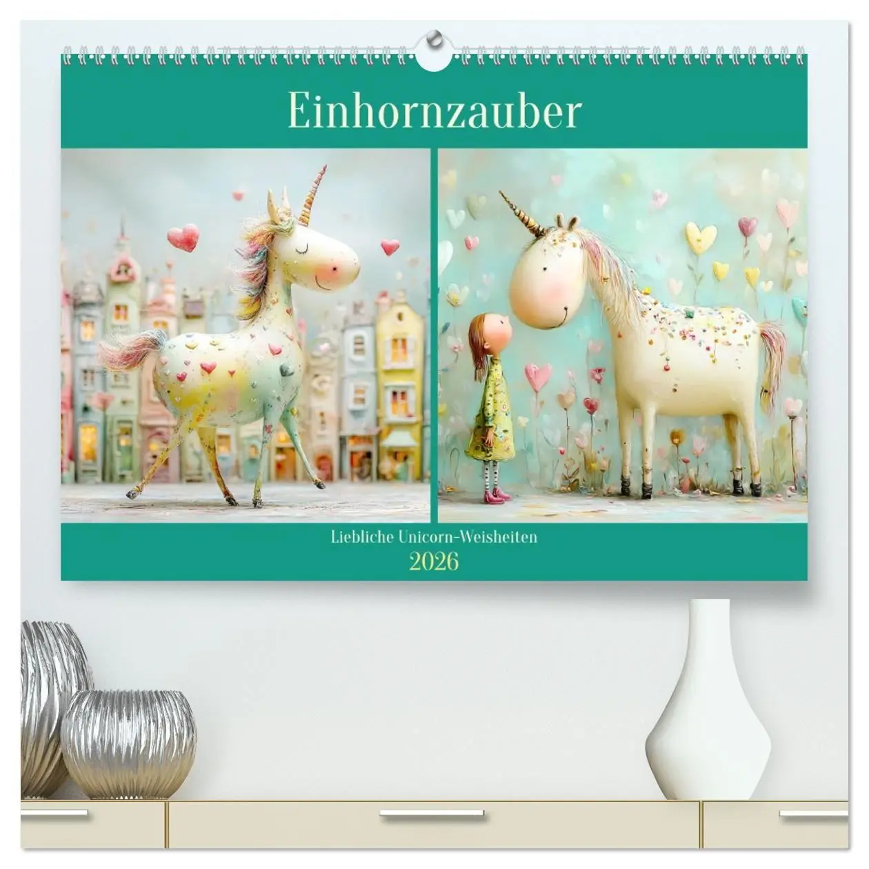 Cover: 9783516741032 | Einhornzauber. Liebliche Unicorn-Weisheiten (hochwertiger Premium...