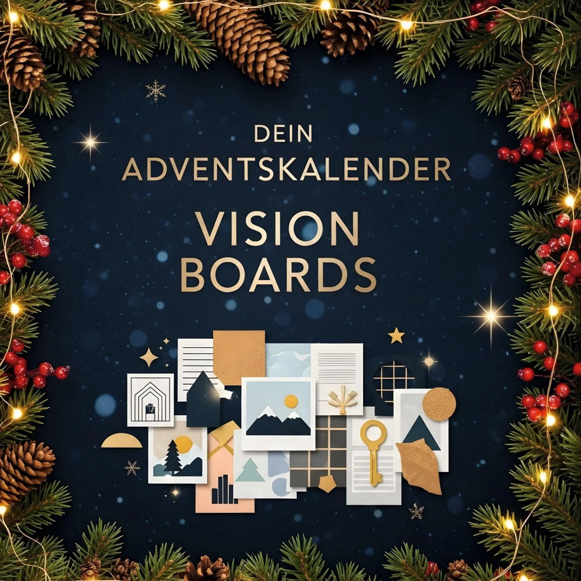 Cover: 9783695321032 | Dein Adventskalender: Vision Boards | Florian Lange | Taschenbuch