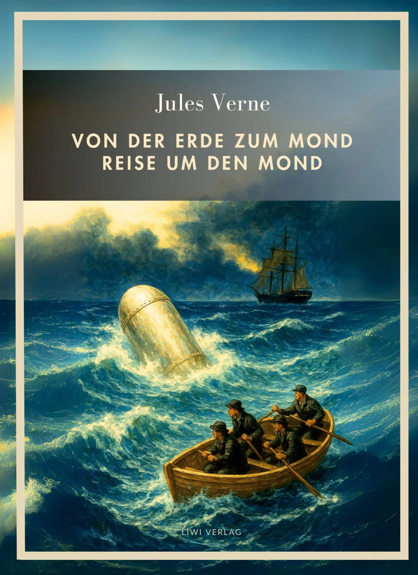 Cover: 9783753801032 | Jules Verne: Von der Erde zum Mond / Reise um den Mond....