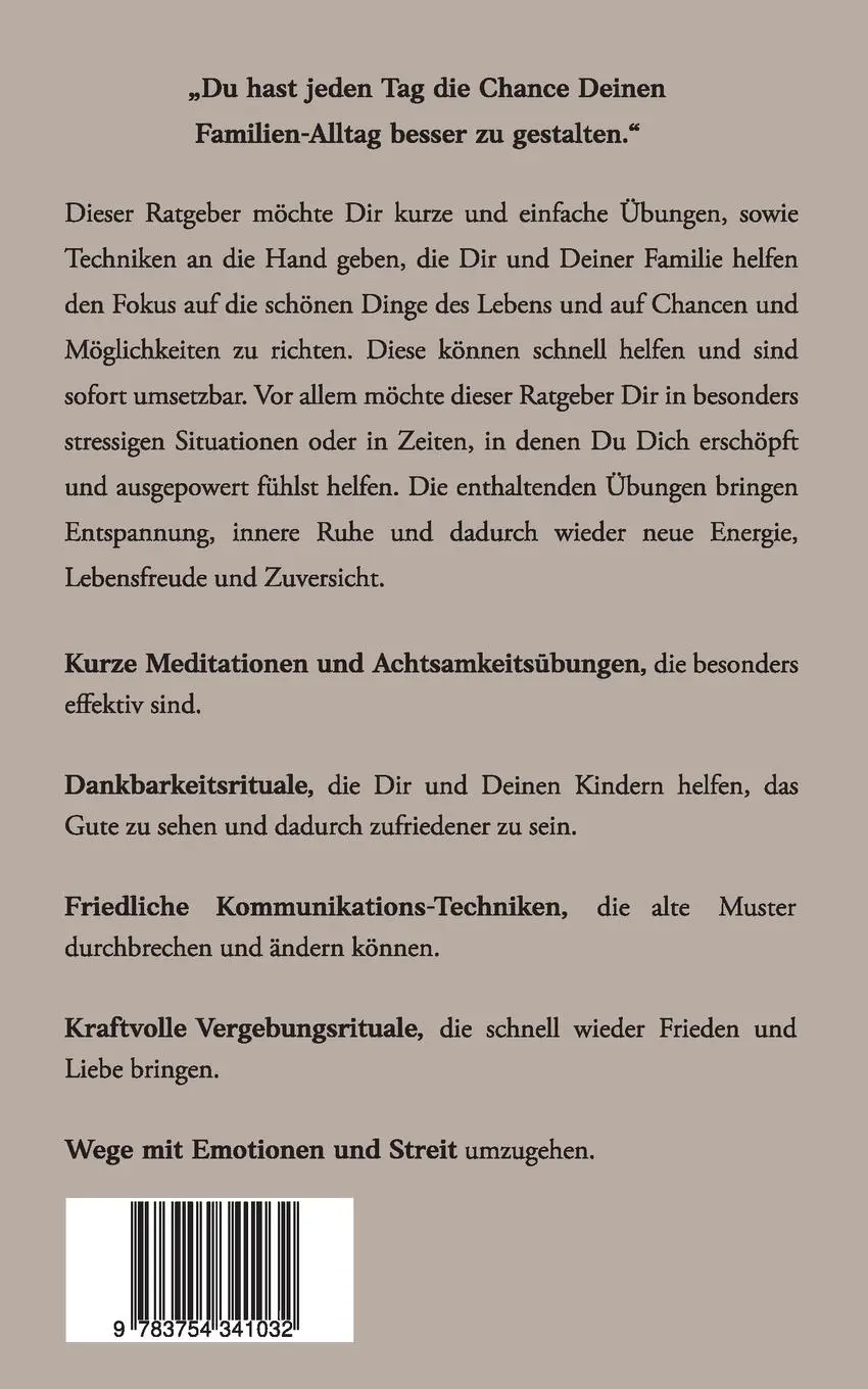 Rückseite: 9783754341032 | Single Mom go happy | Finde Leichtigkeit im Familienleben | Huber