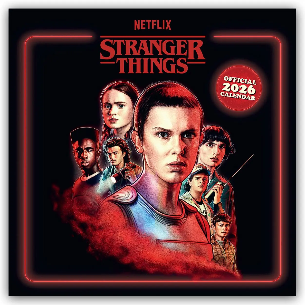 Cover: 9783803531032 | Stranger Things - Netflix - Offizieller Kalender 2026 | Ltd | Kalender