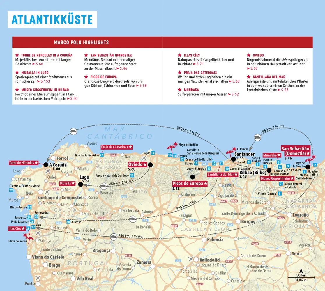 Bild: 9783829751032 | MARCO POLO Reiseführer Spanien | Andreas Drouve | Taschenbuch | 2022
